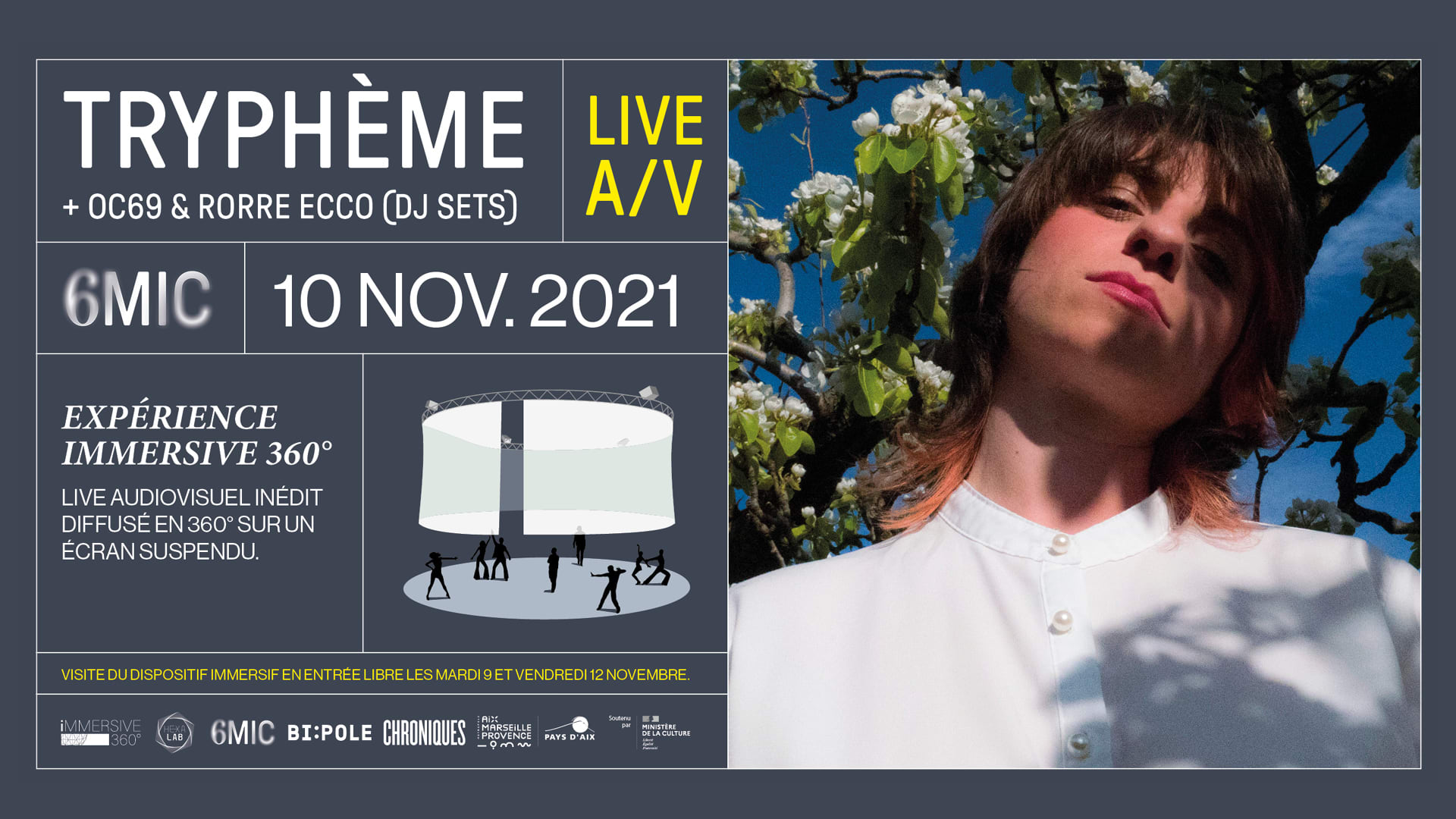 Trypheme (Live A/V) - Immersive 360° Cover