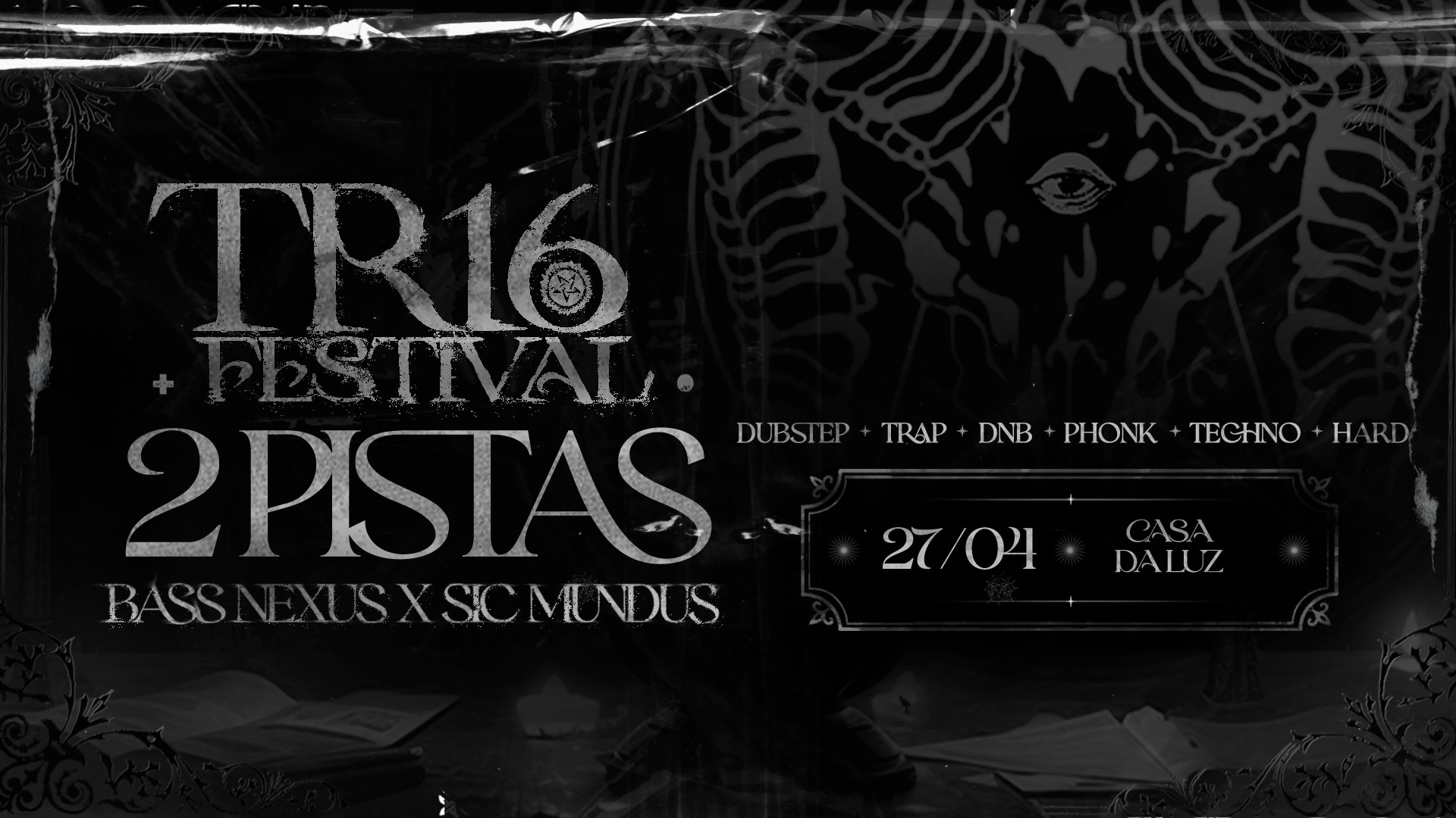 Tr16 Festival | 2 Pistas | Bass Nexus X Sic Mundus Cover