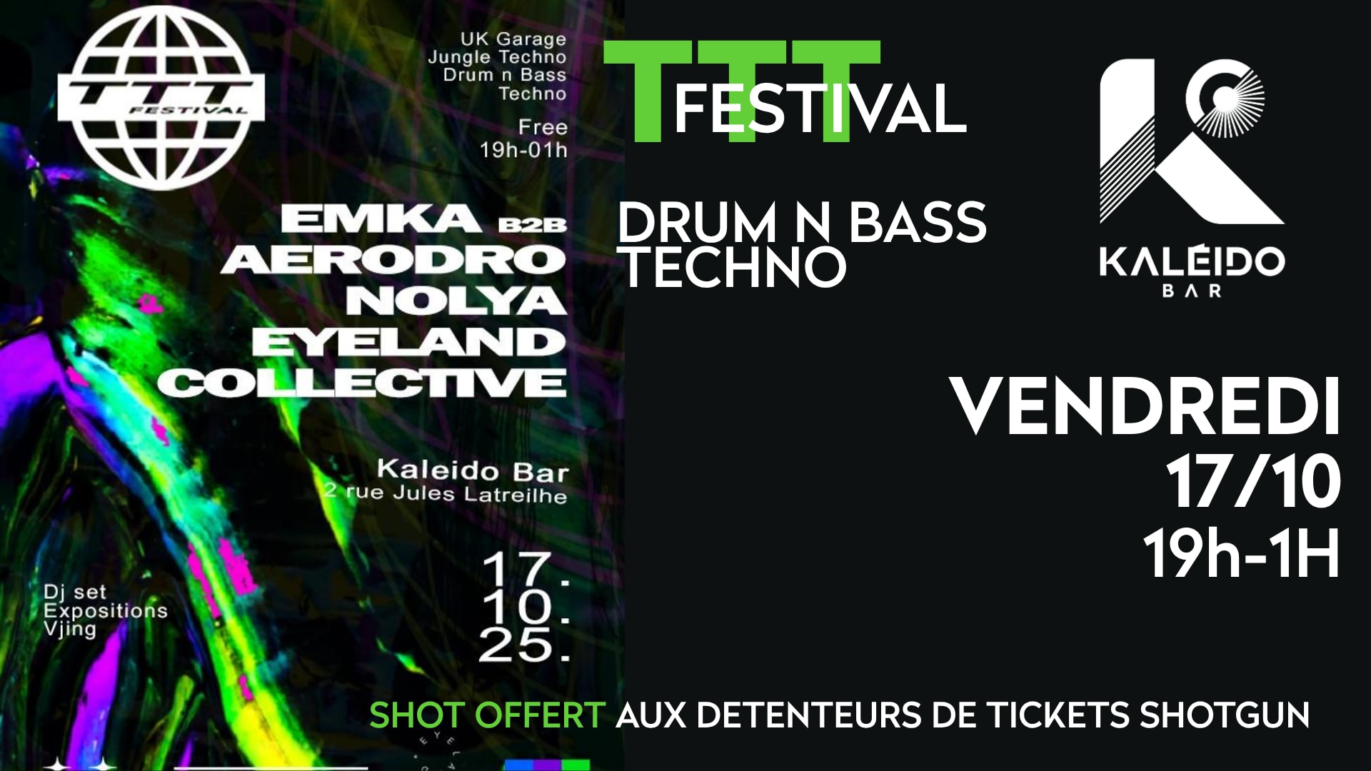 Ttt Festival / Drum Uk Garage Techno Cover