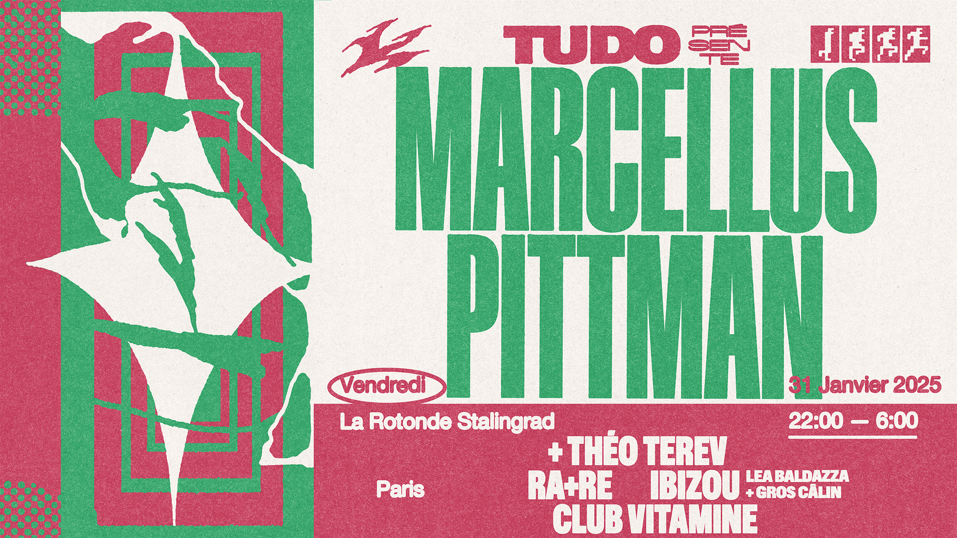 Tudo W/ Marcellus Pittman, Theo Terev, Ra+Re, Ibizou & More Cover