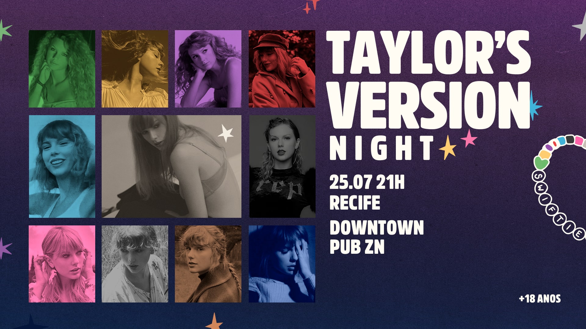 Taylor's Version Night Em Recife Cover