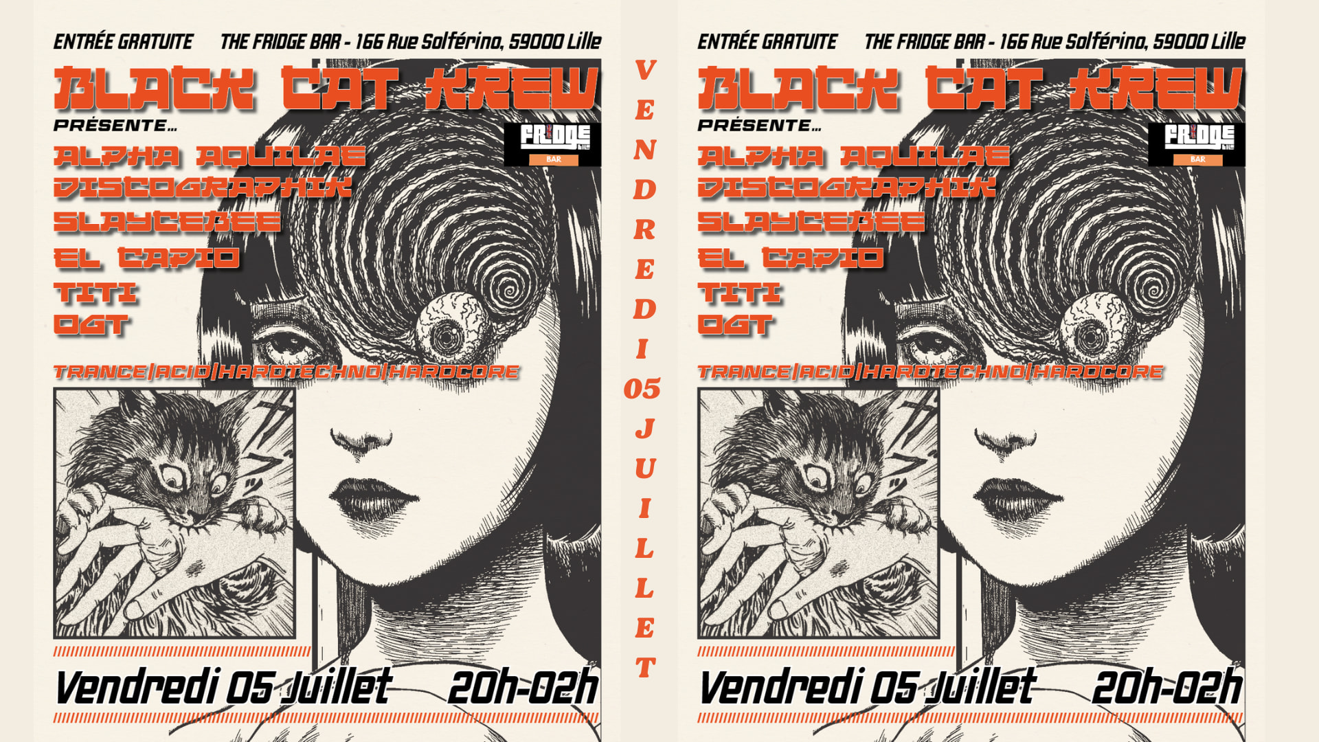 Trance / Acid / Hardcore By Black Cat Krew Cover