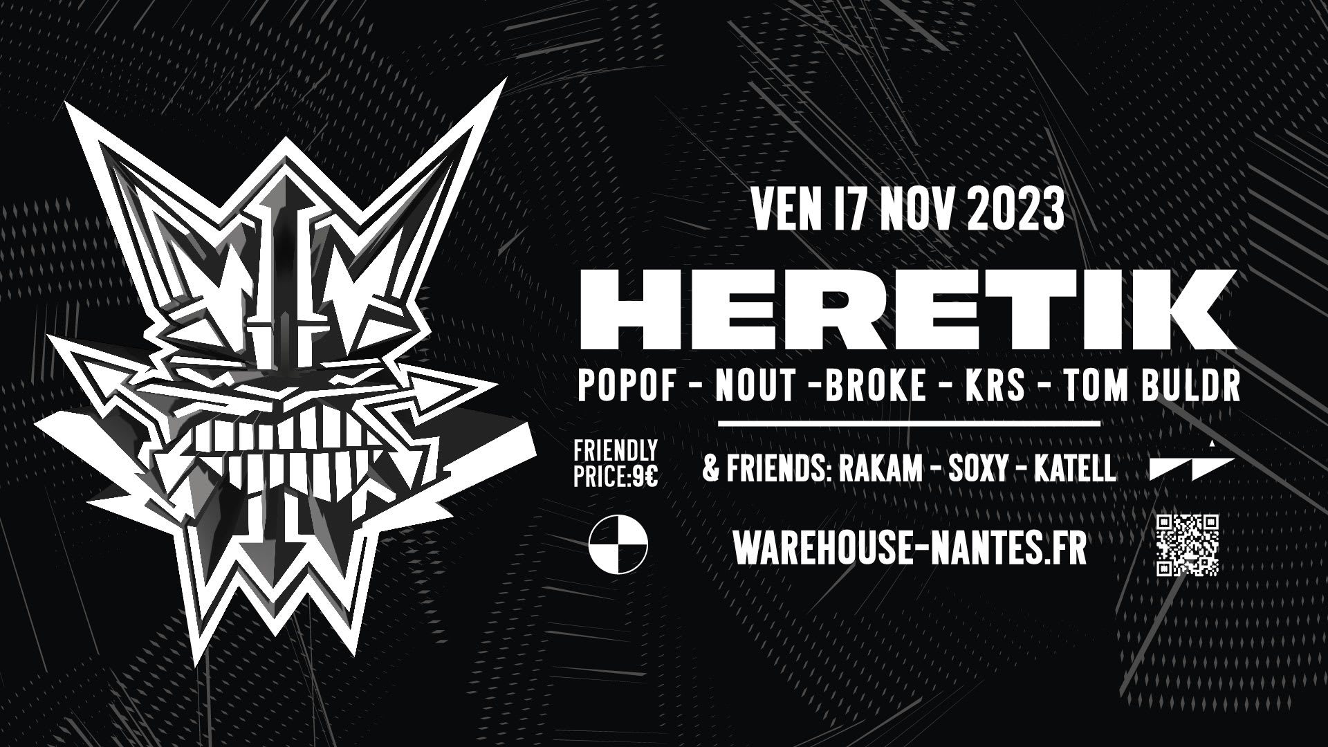 Heretik - Popof, Nout, Broke & Friends - Warehouse Nantes Cover
