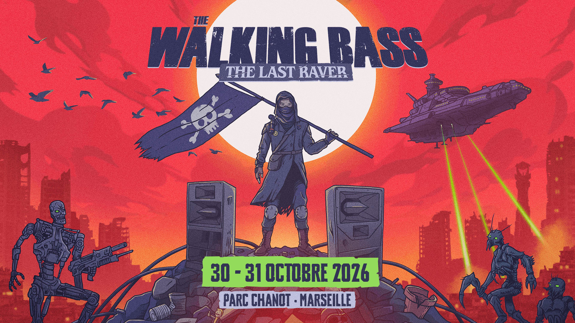 Walking Bass Festival 2026 : The Last Raver Cover