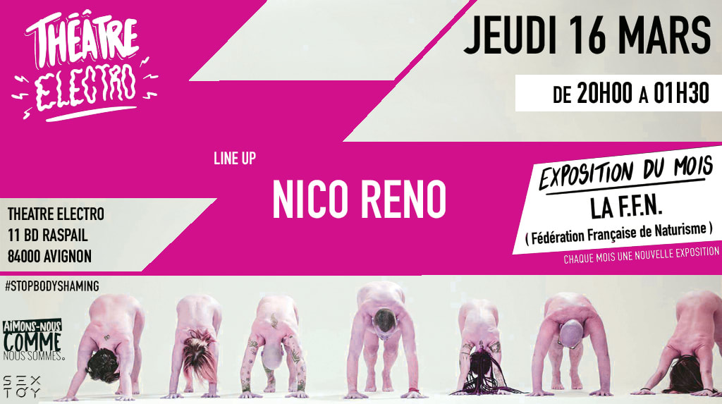 Théâtre Electro Acte XXI W/ Nico Reno Cover