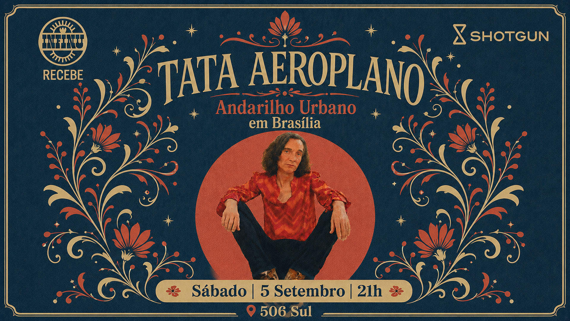 Infinu Recebe Tata Aeroplano E O Show Andarilho Urbano Cover