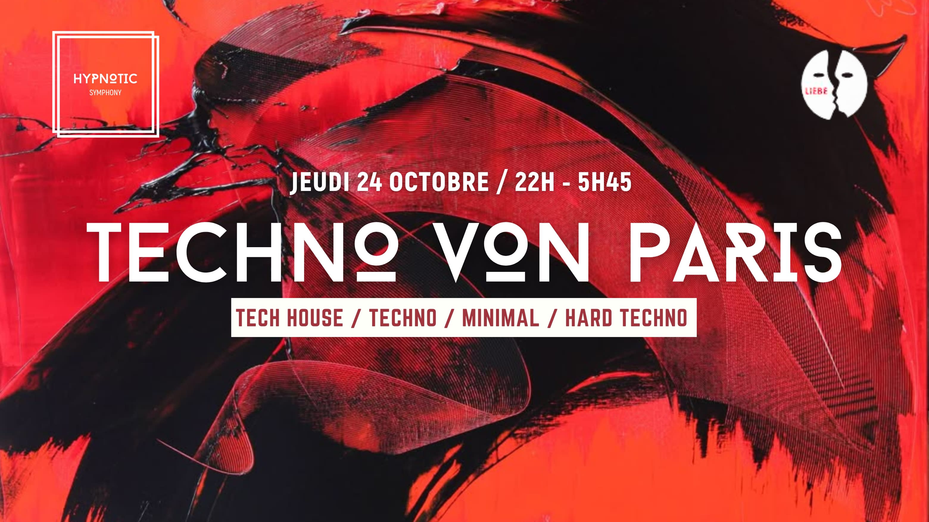 Techno Von Paris - Hypnotic Symphony X Liebe - Oct 2024 Cover