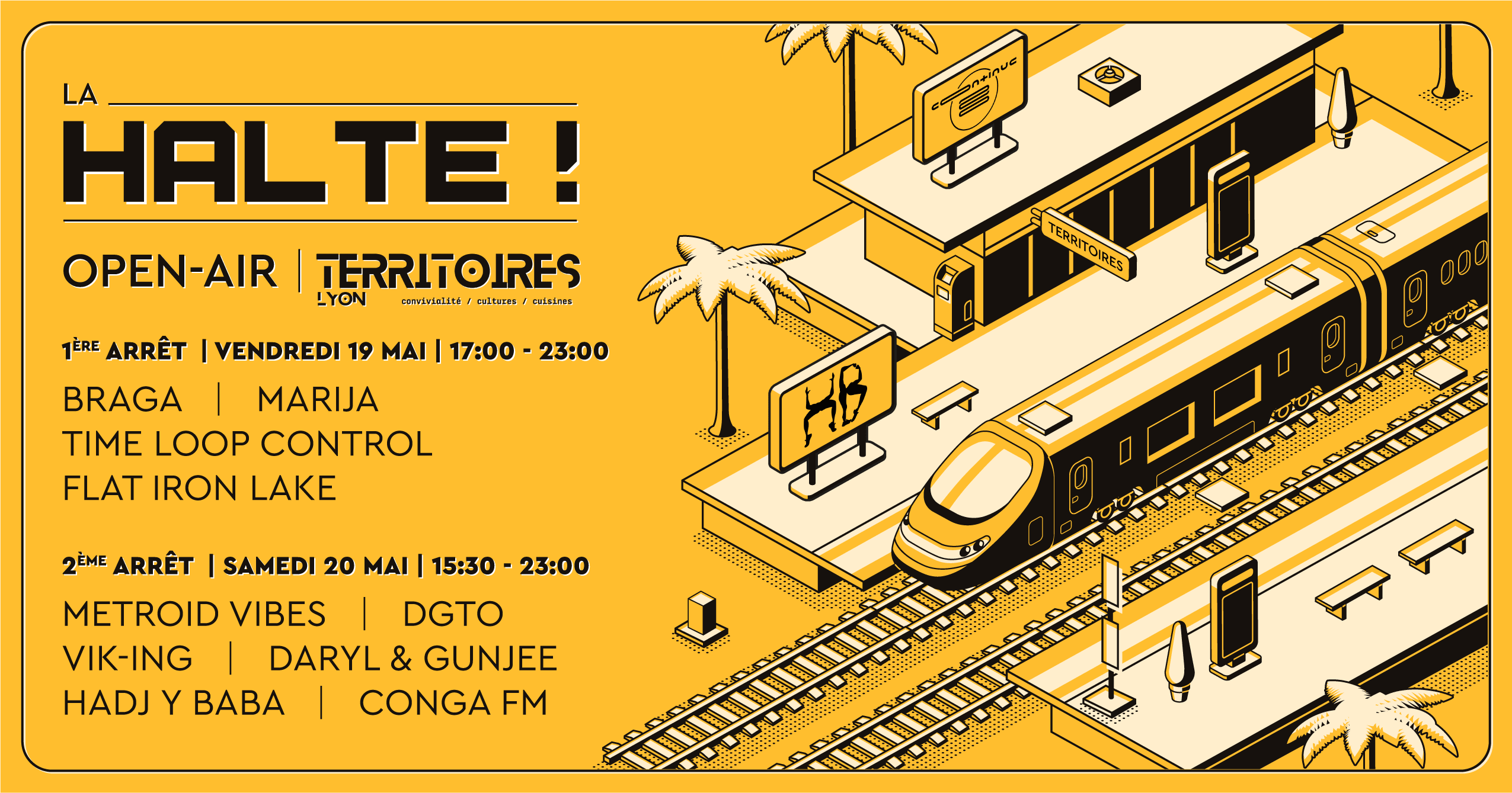 Halte ! [Open-Air] - Territoires Cover