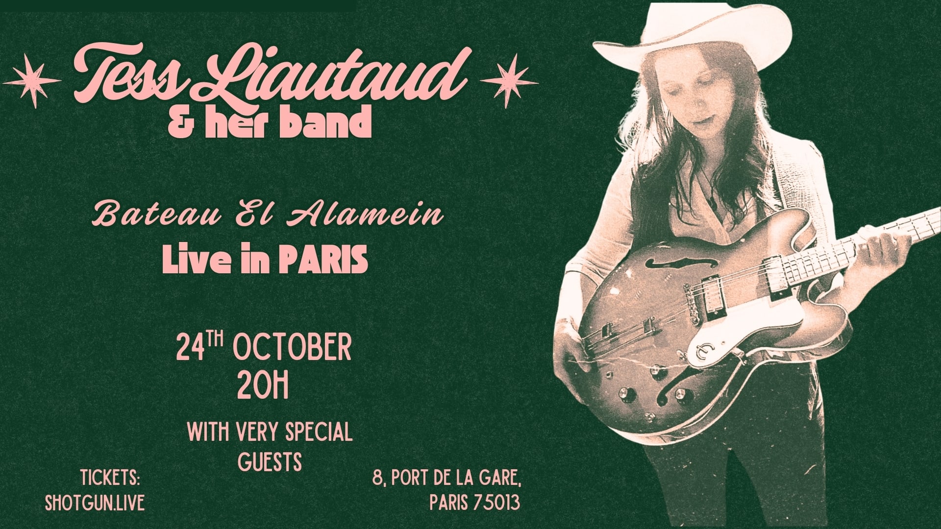 Sam 24/10 - Tess Liautaud And Her Band Cover