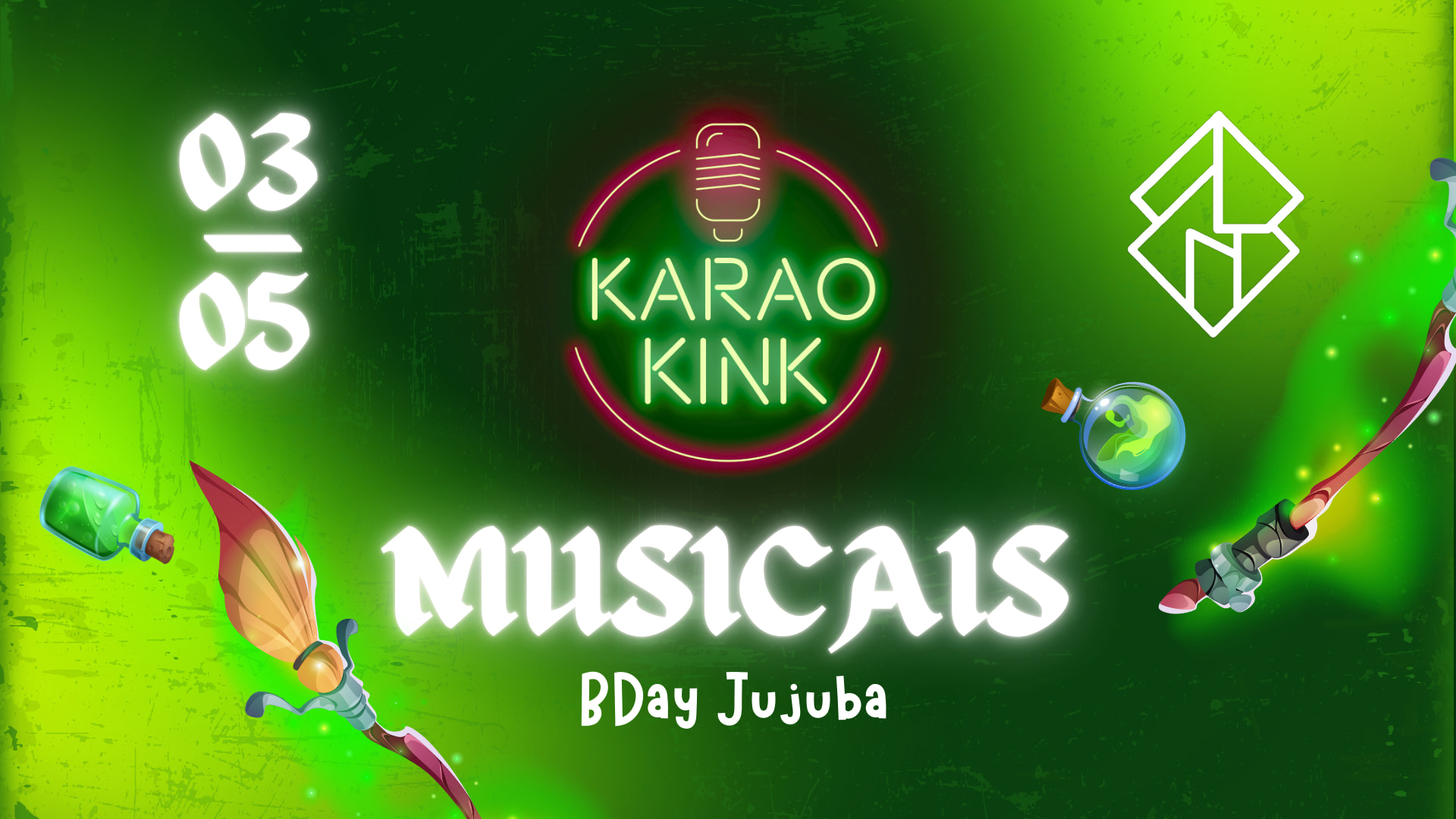 03/05 - Karaokink: Musicais - Bday Jujuba Cover