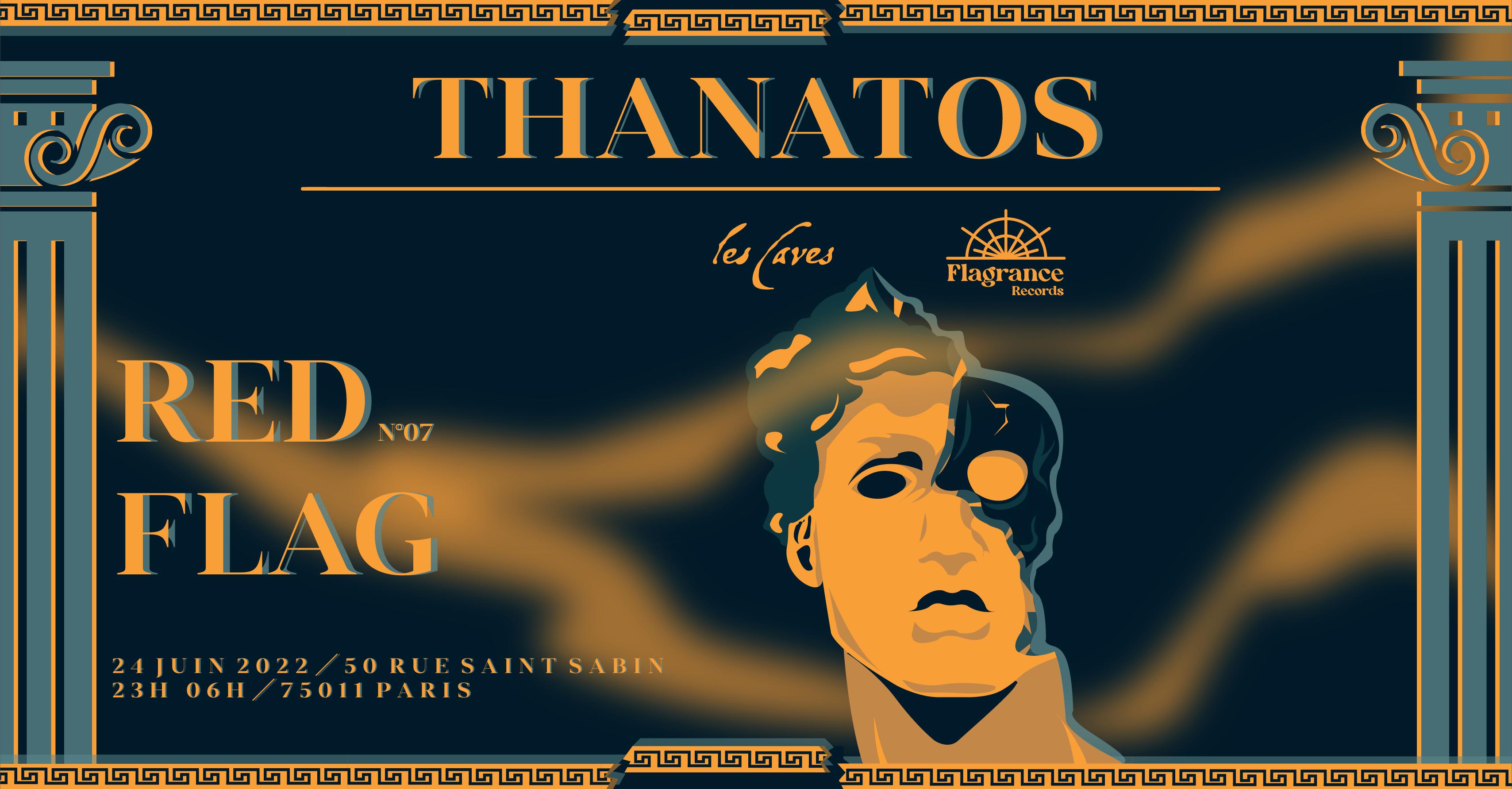 Red Flag #07 I Thanatos I God Of Death Cover