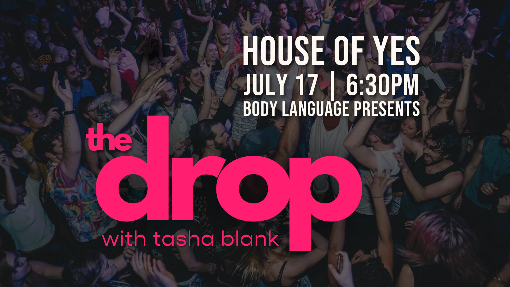 The Drop With Tasha Blank Cover