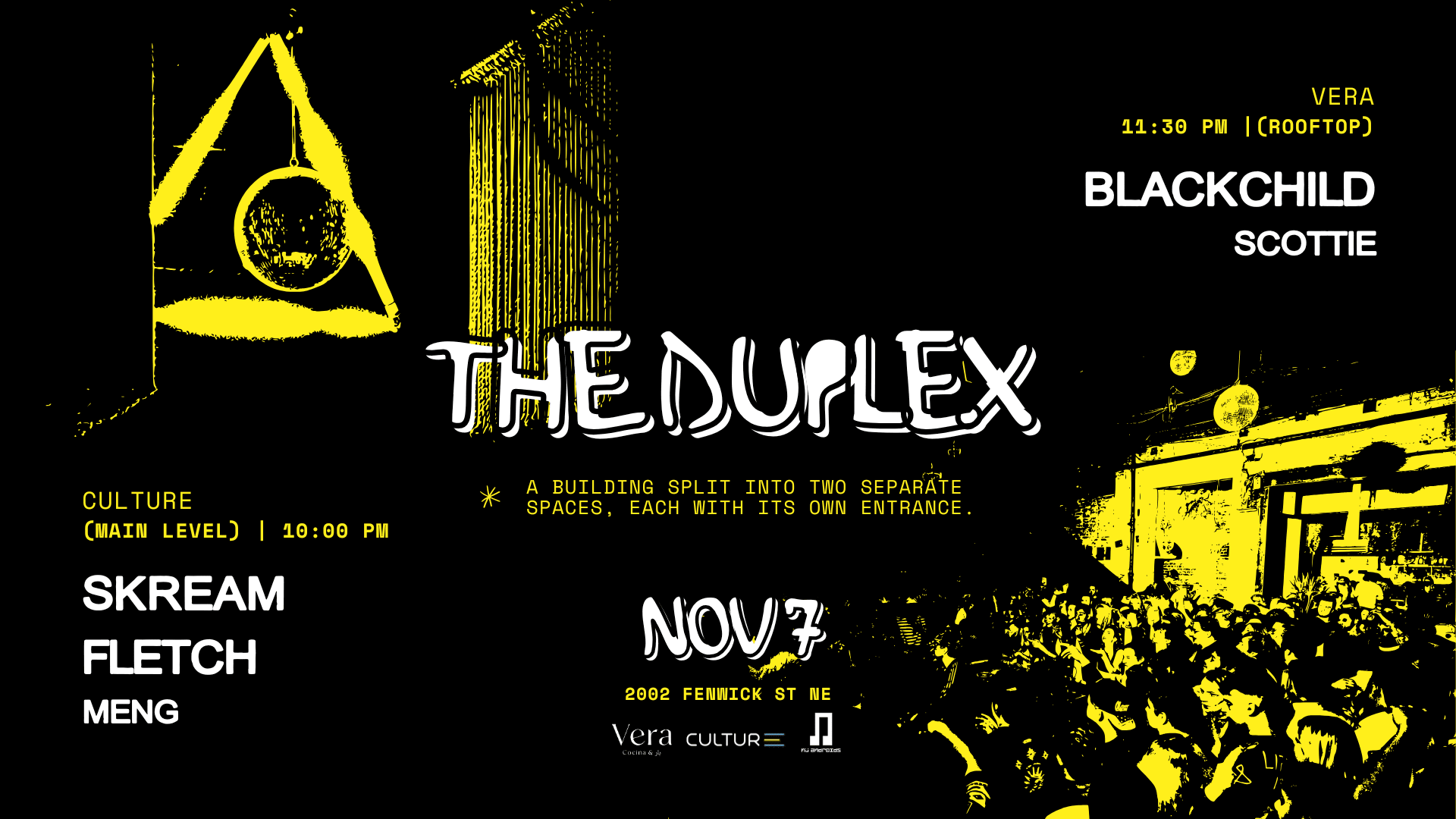 The Duplex: Skream X Blackchild (Venue Takeover) Cover