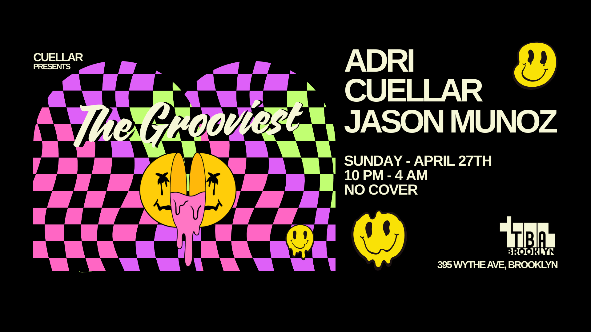 The Grooviest: Adri, Cuellar, Jason Munoz Cover