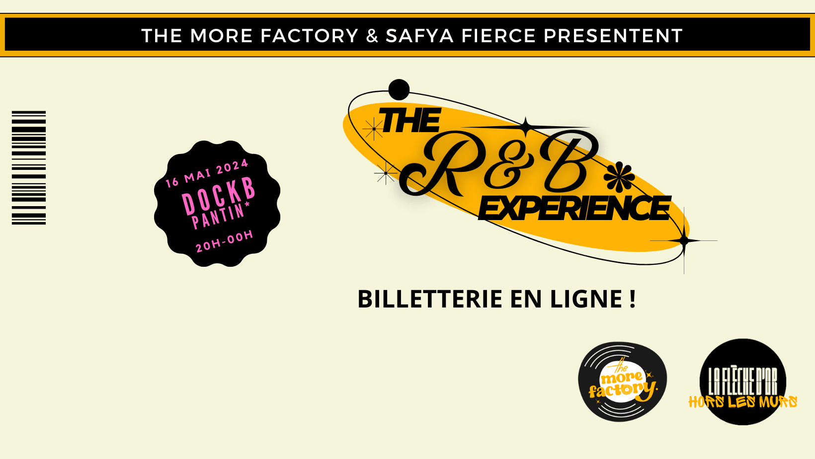 The R&B Experience By The More Factory & Safya Fierce Cover
