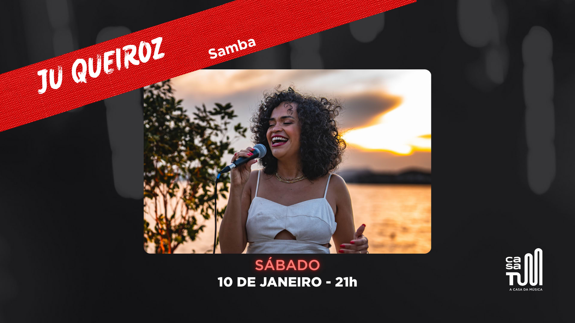 Casa Tum Apresenta: Ju Queiroz Cover