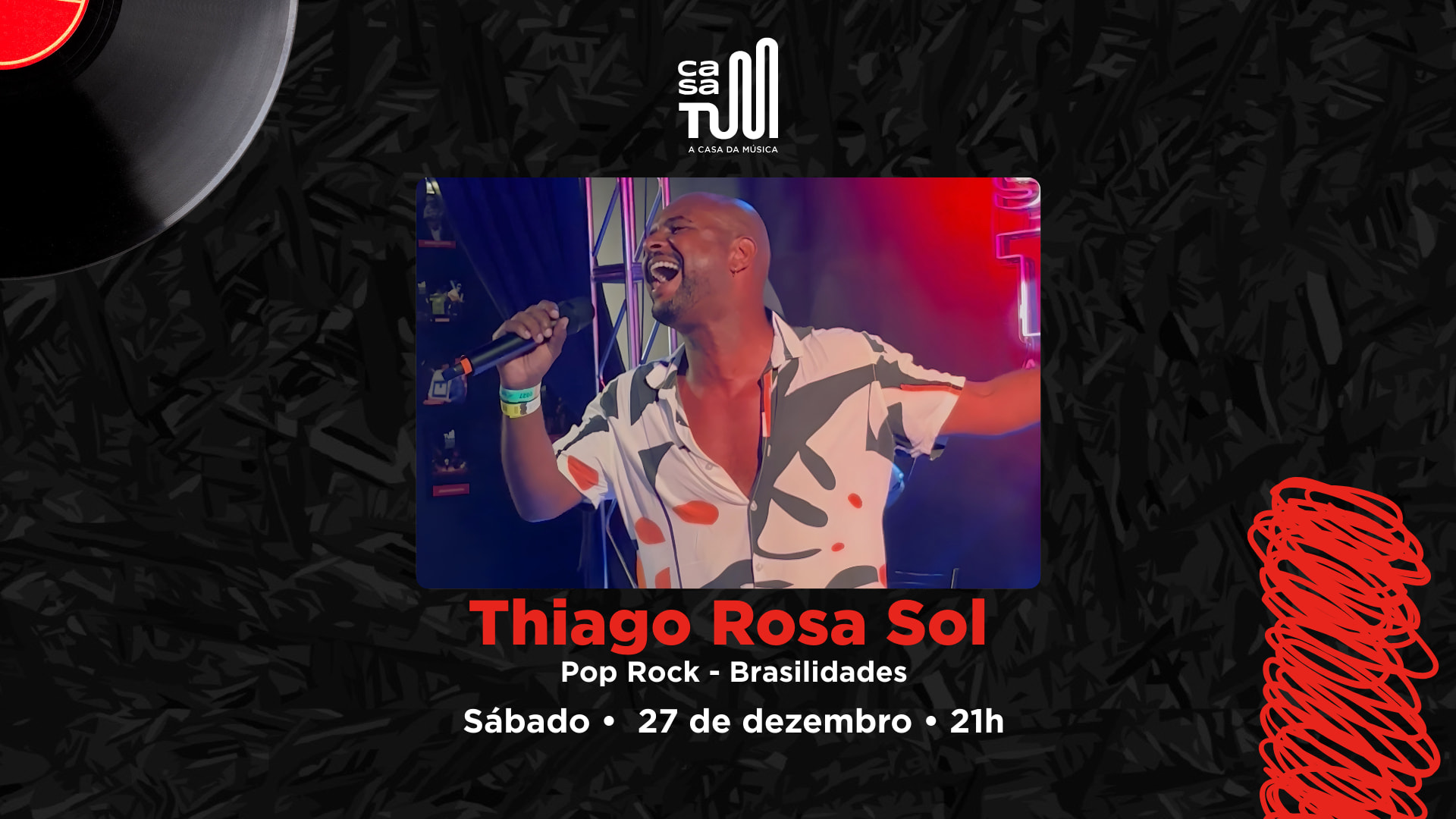 Casa Tum Apresenta: Thiago Rosa Sol Cover
