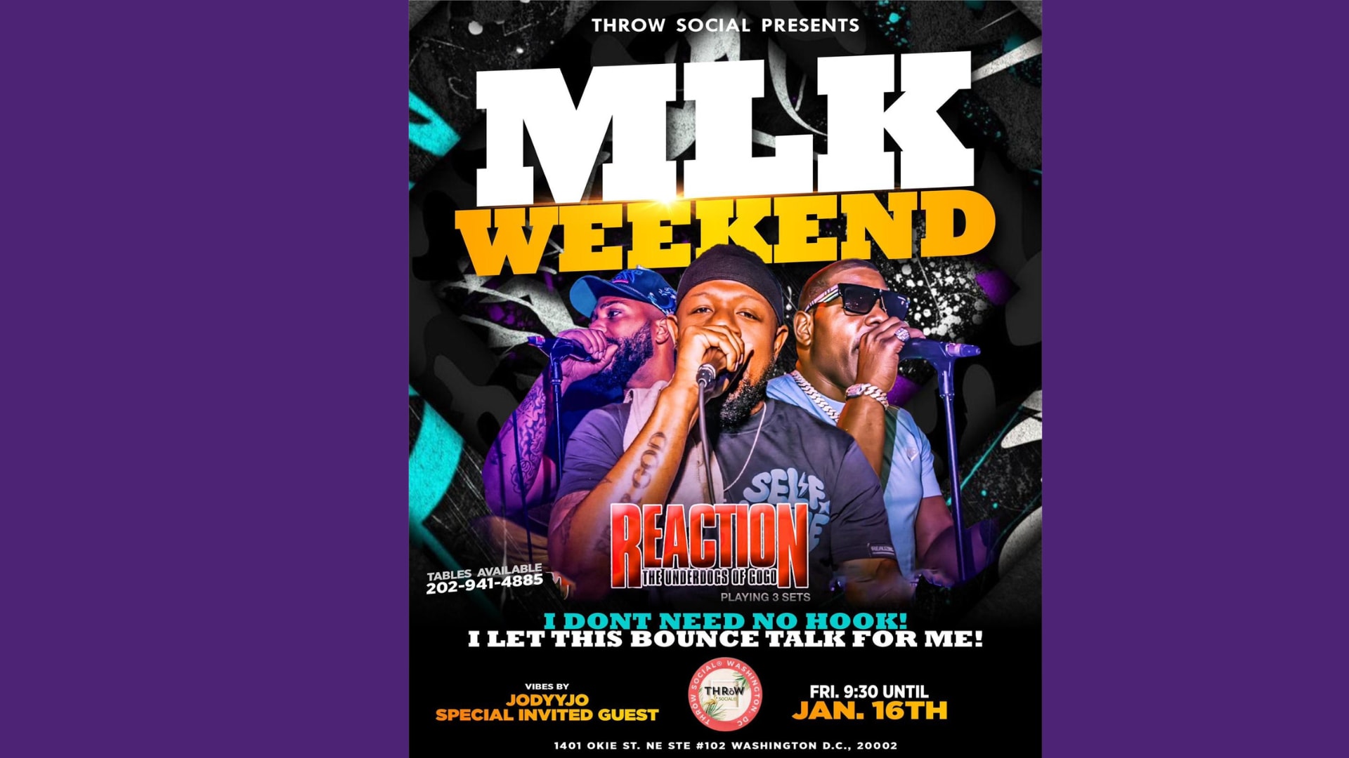 Mlk Weekend | Reaction Band | Jodyyjo Cover