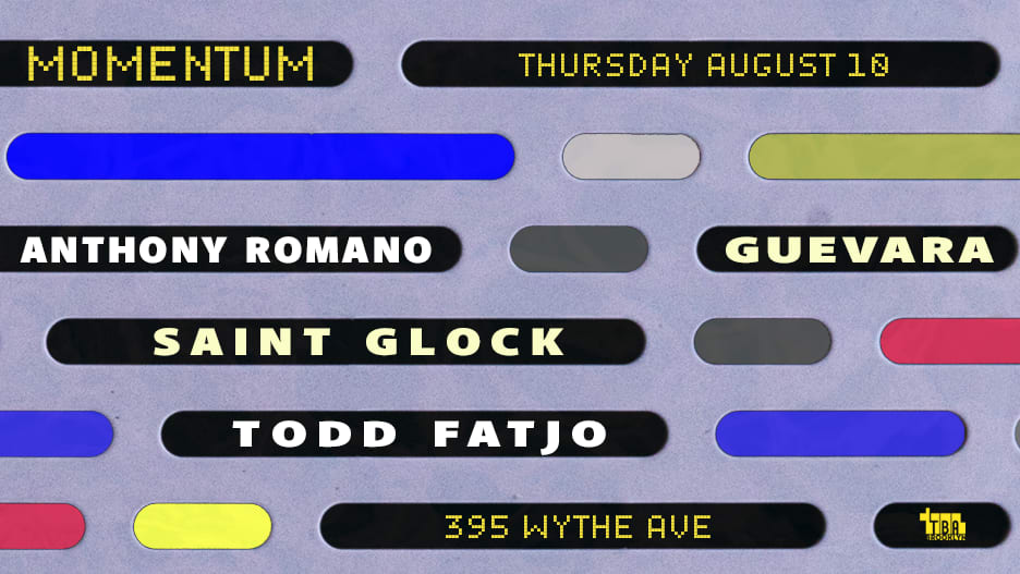 Momentum: Anthony Romano, Saint Glock, Guevara, Todd Fatjo Cover