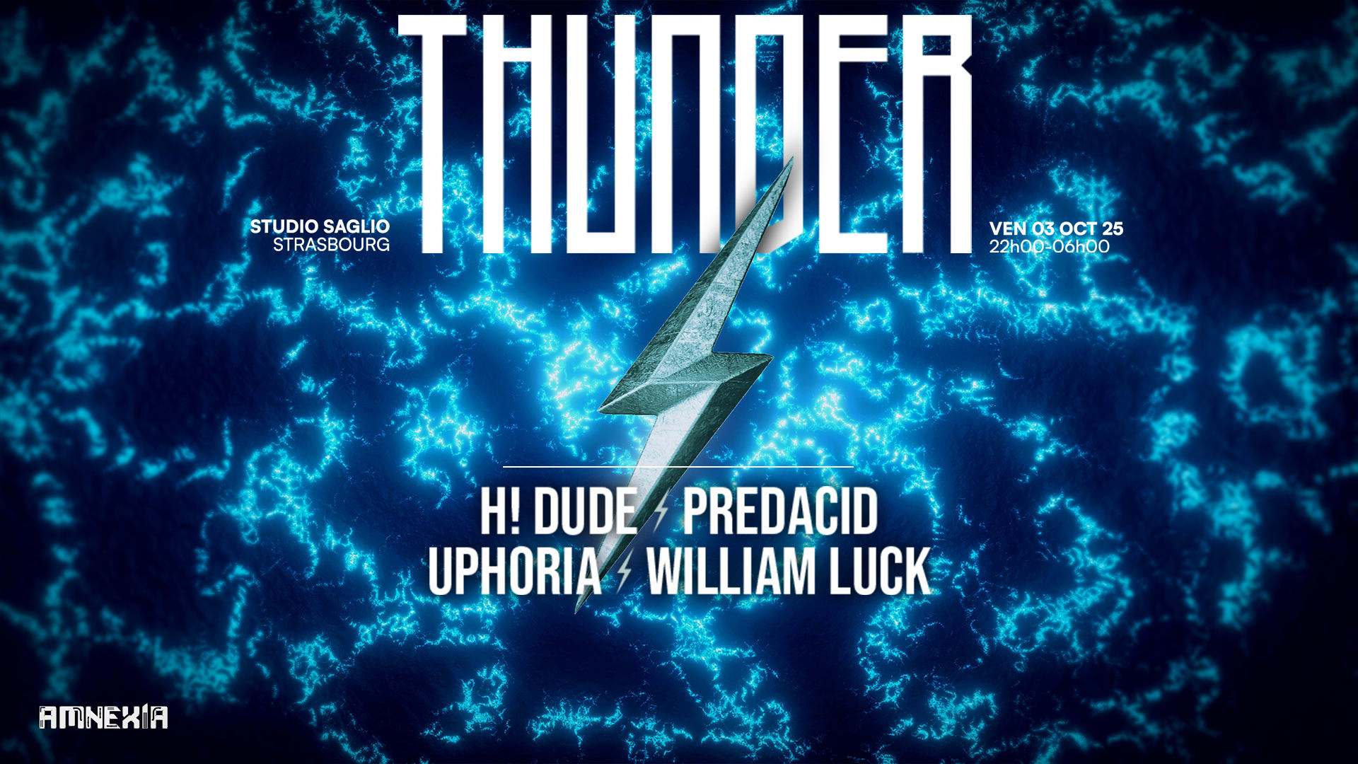 Thunder X Studio Saglio : William Luck, H! Dude, Uphoria Cover