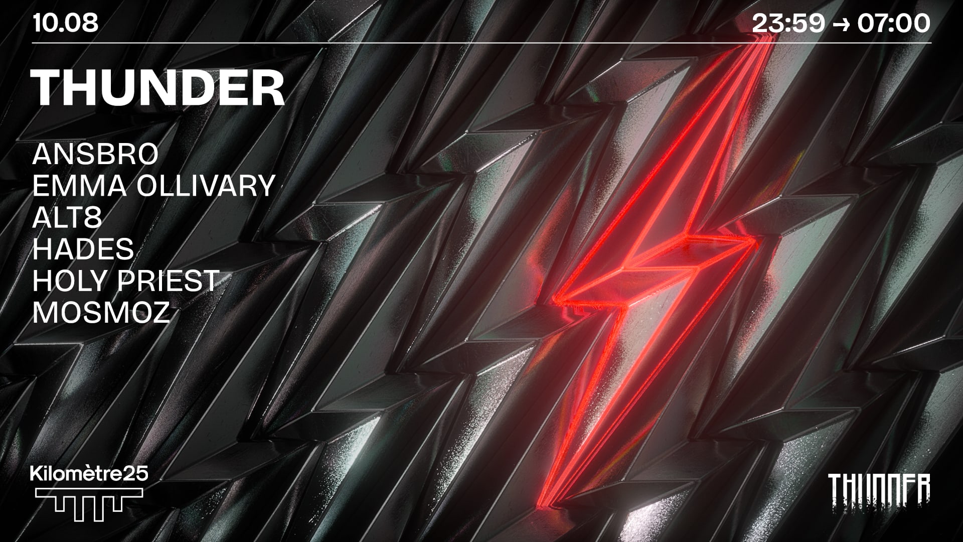 Thunder X Km25 : Hades, Ansbro, Holy Priest, Mosmoz & More Cover
