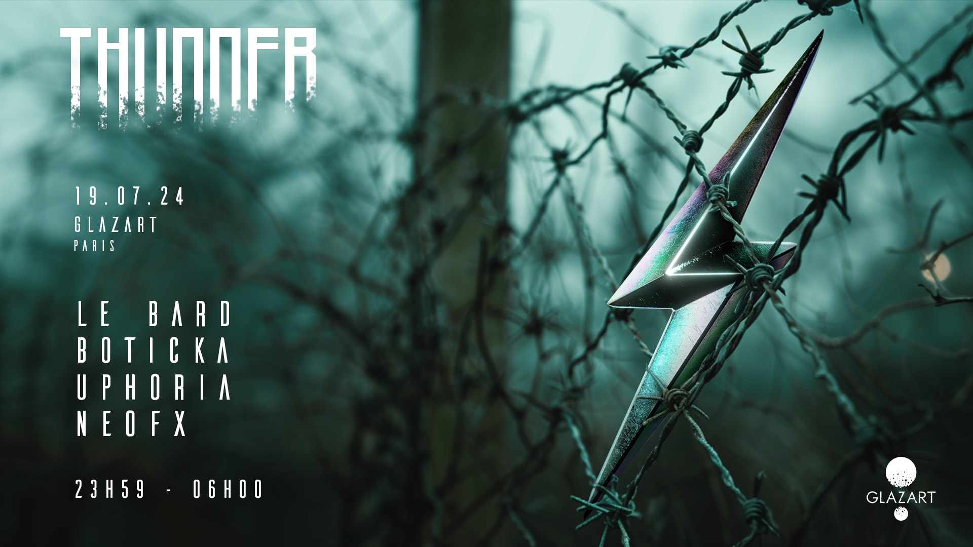 Thunder X Glazart : Lebard, Uphoria, Boticka, Neofx Cover