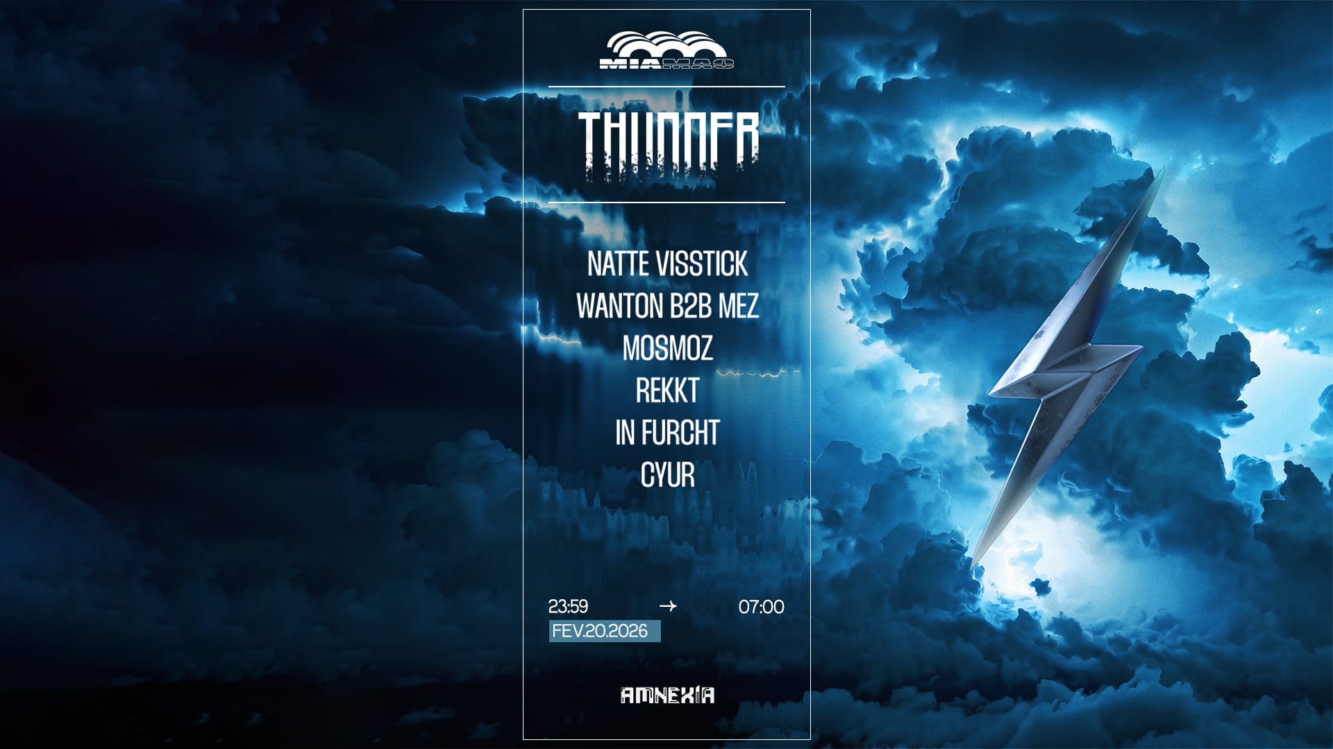 Thunder : Natte Visstick, Wanton B2b Mez, Mosmoz, Rekkt Cover