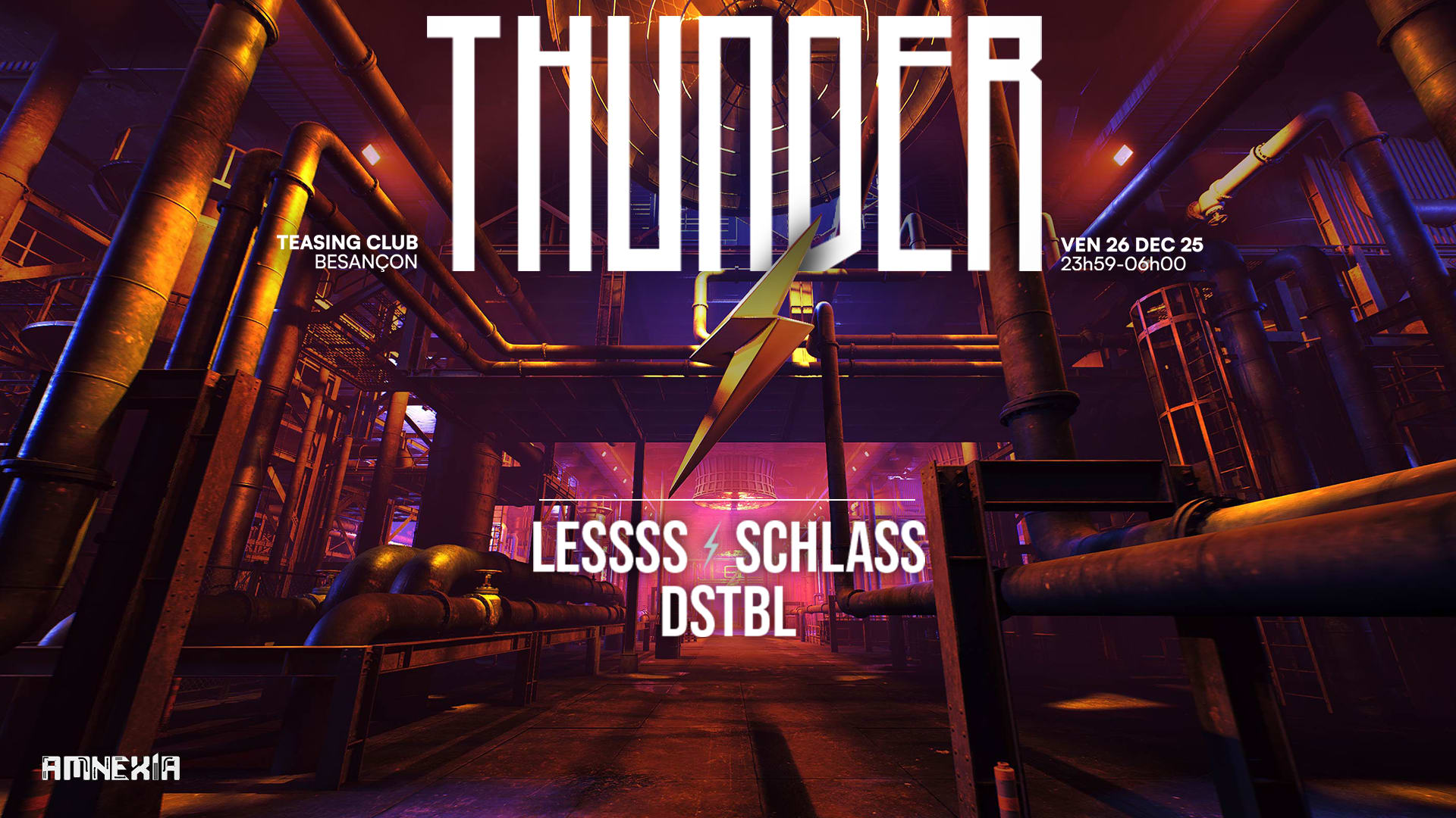 Thunder X Teasing Club : Lessss + Schlass + Dstbl Cover