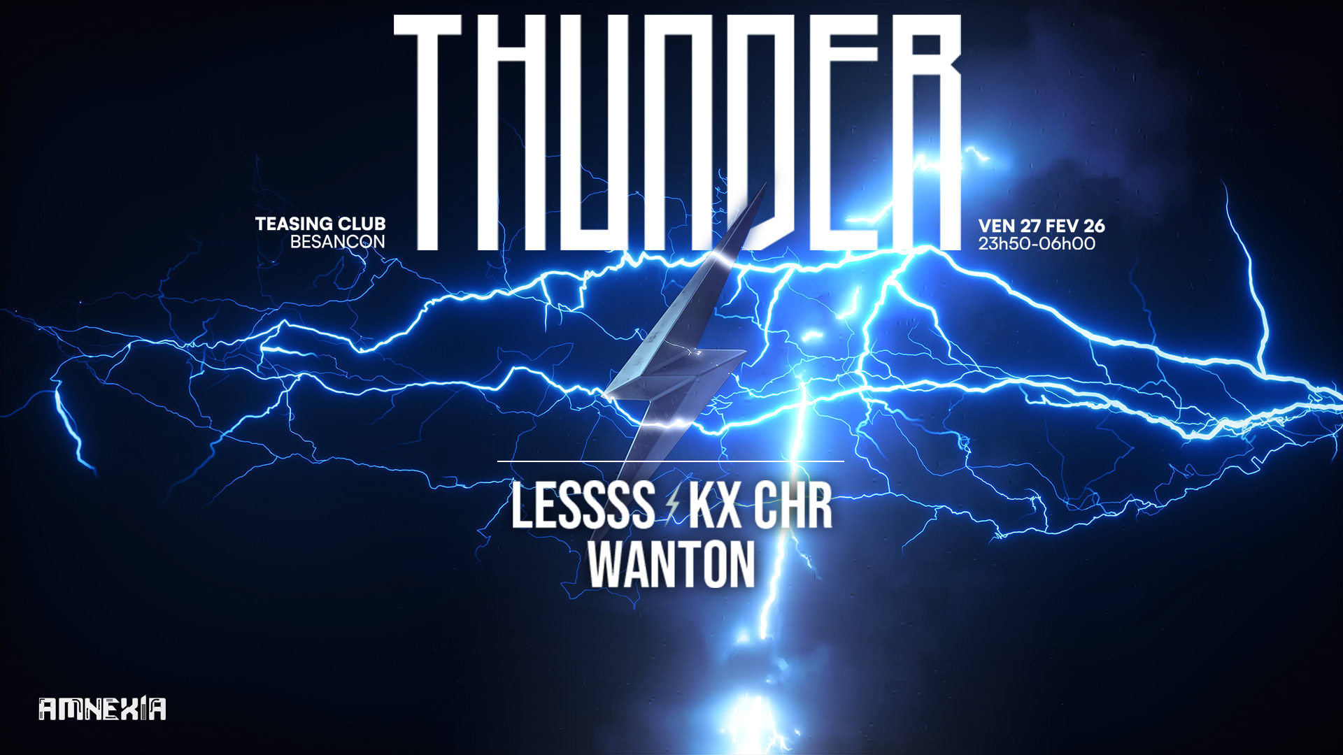 Thunder X Teasing Club : Lessss, Kx Chr, Wanton Cover