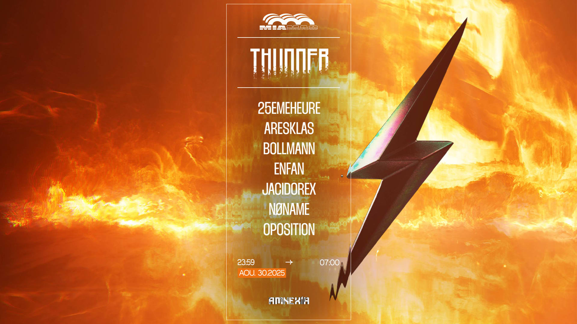Thunder : Jacidorex, Bollmann, Enfan, 25emeheure & More Cover