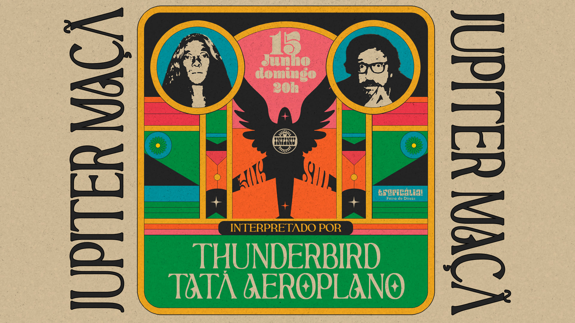 Jupiter Maçã Interpretado Por Thunderbird + Tata Aeroplano Cover