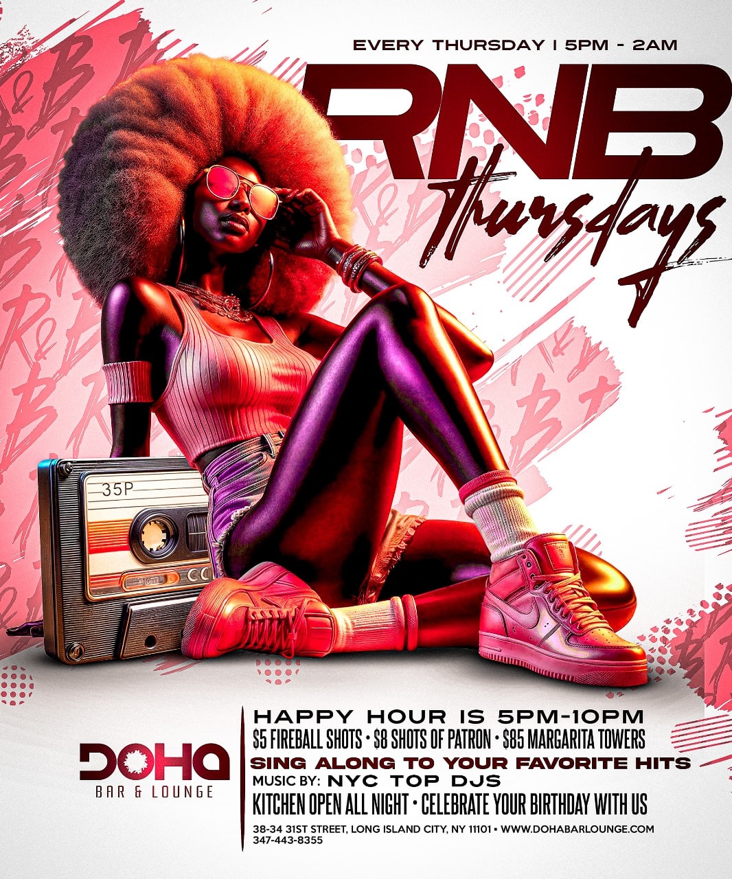 Experience The Ultimate Rnb Thursdays At Doha Bar Lounge! Cover