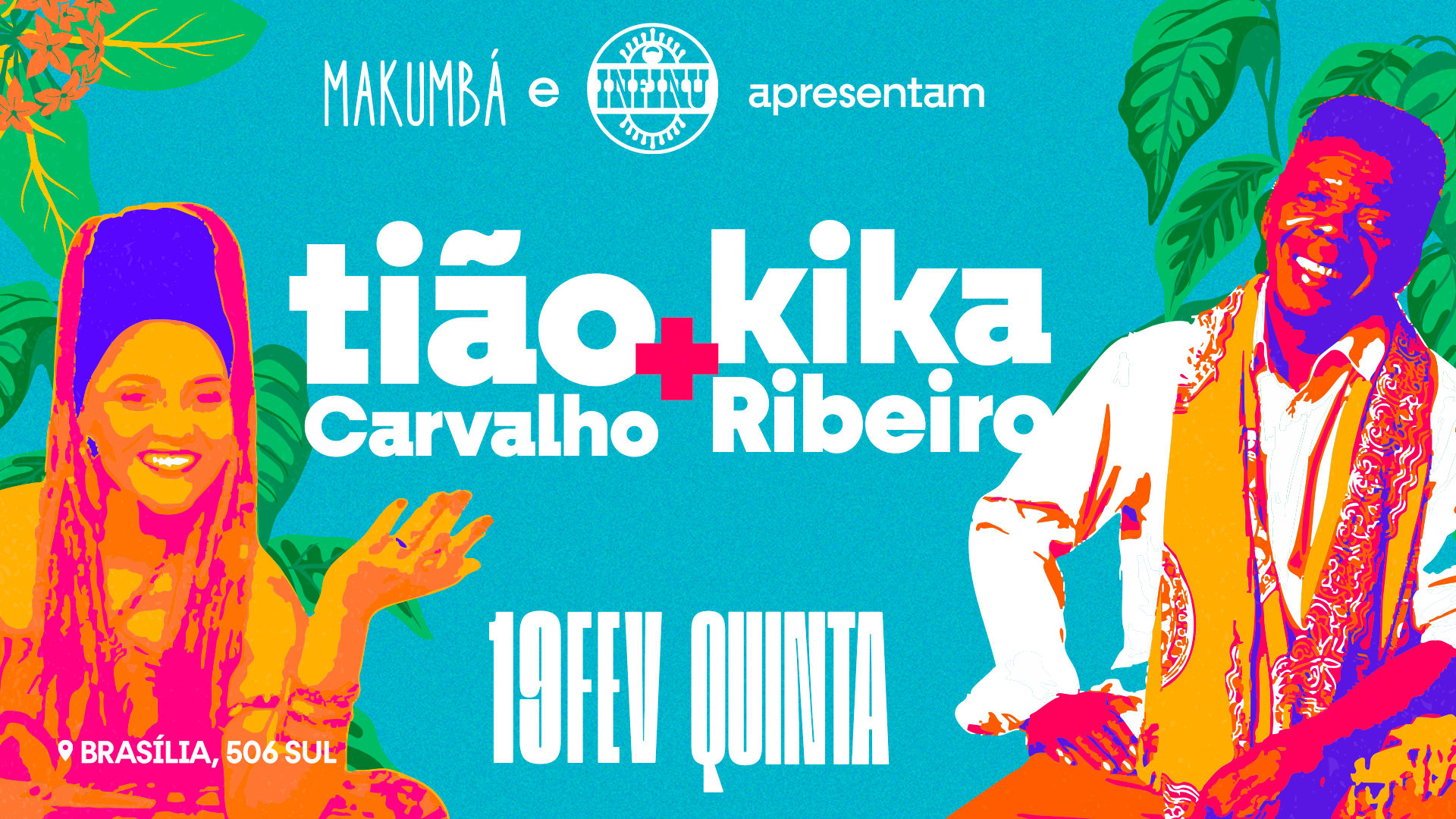 Tião Carvalho + Kika Ribeiro Cover