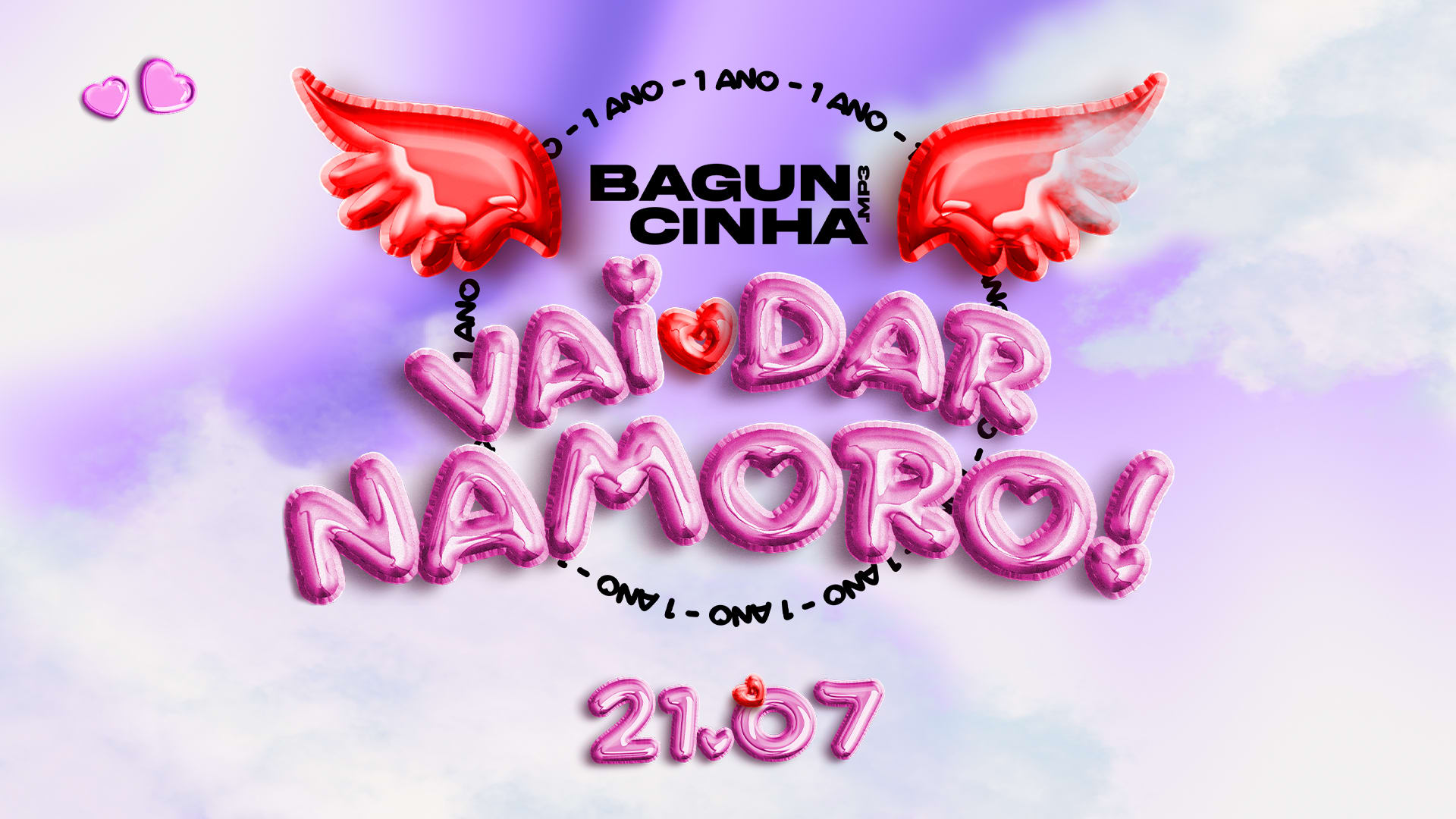 Baguncinha.Mp3 Vai Dar Namoro: Edição 1 Ano Cover