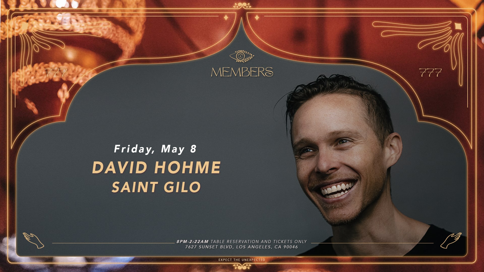 Members Presents: David Hohme & Saint Gilo Cover