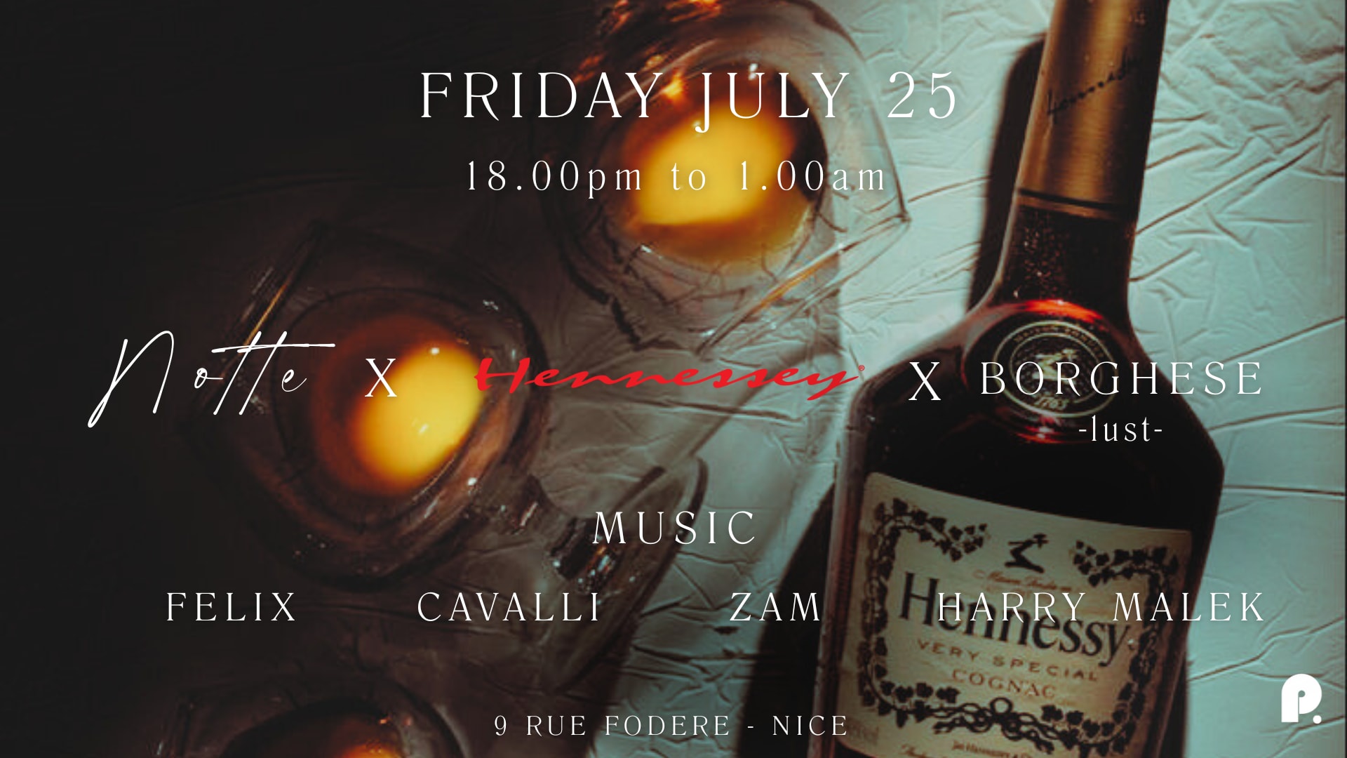 Henessy X Borghese X Notte Friends & Family Cover