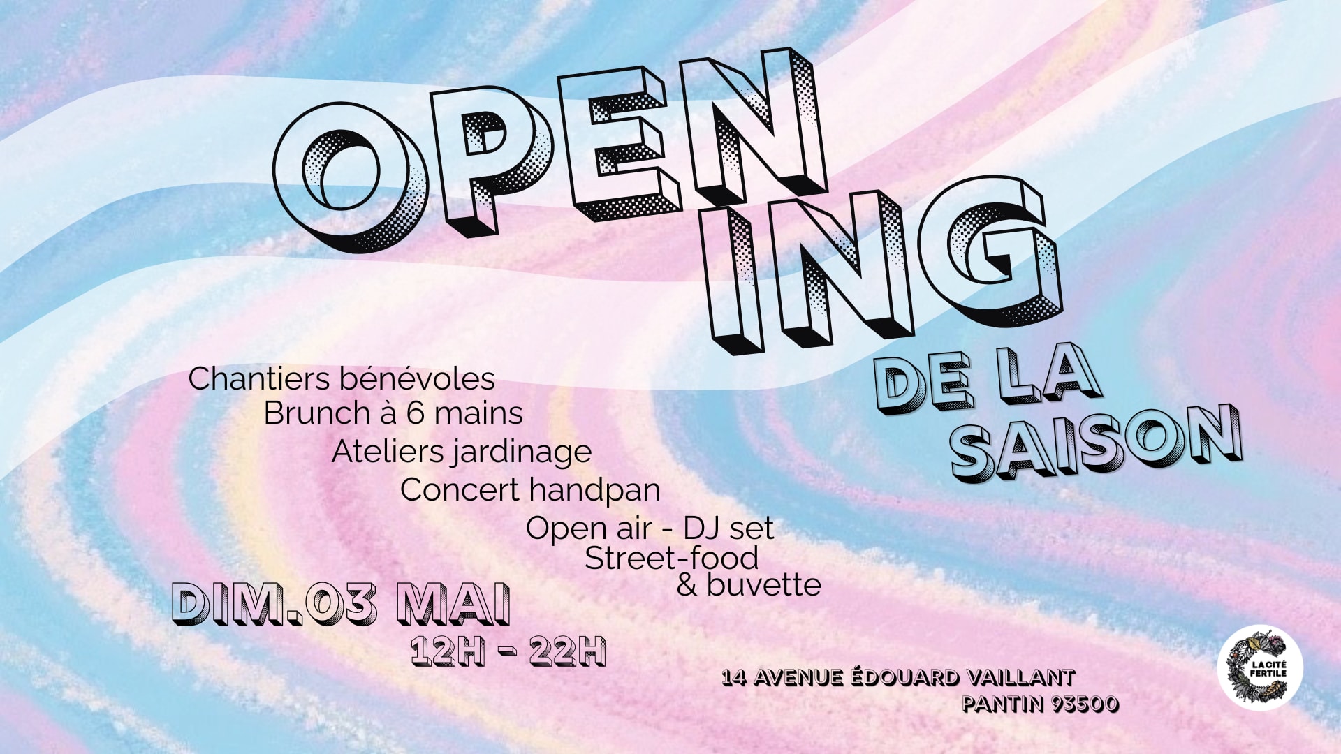 Opening De La Saison À La Cité Fertile Cover