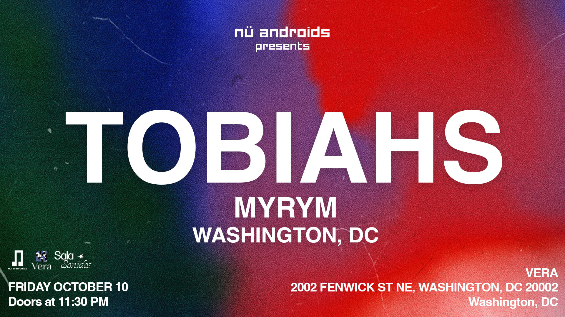 Nü Androids Presents: Tobiahs Cover