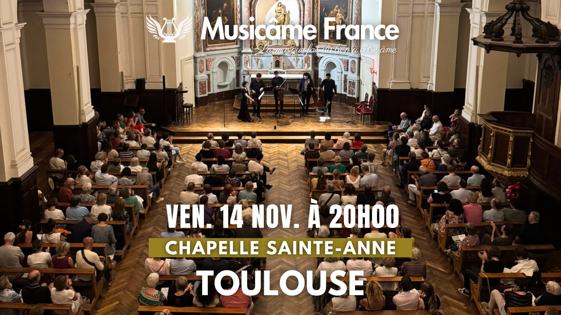 Concert Musicâme À Toulouse : Vivaldi X Bach X Piazzolla Cover