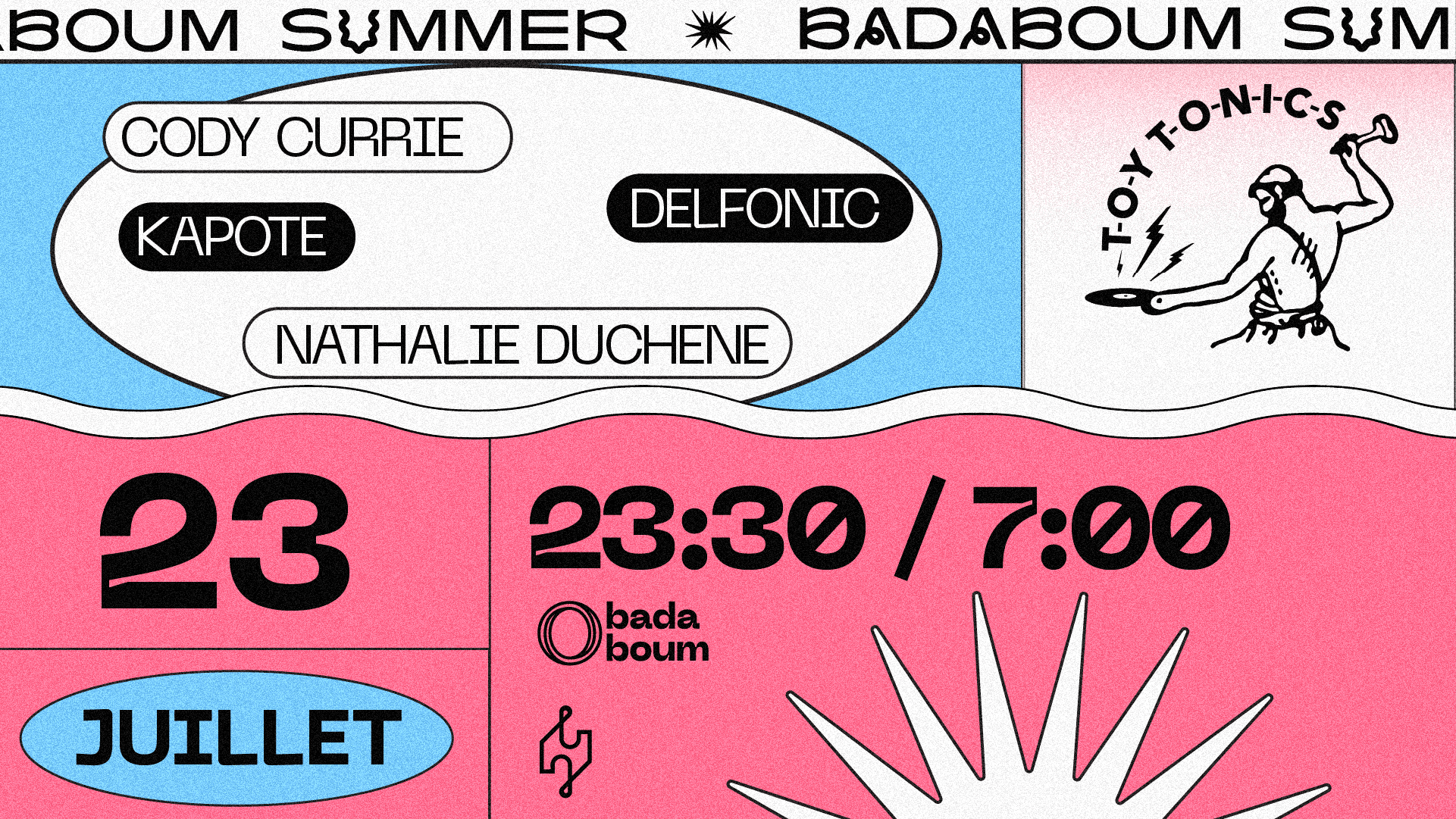 Toy Tonics : Cody Currie (+) Delfonic (+) Kapote (+) Nathalie Duchene Cover