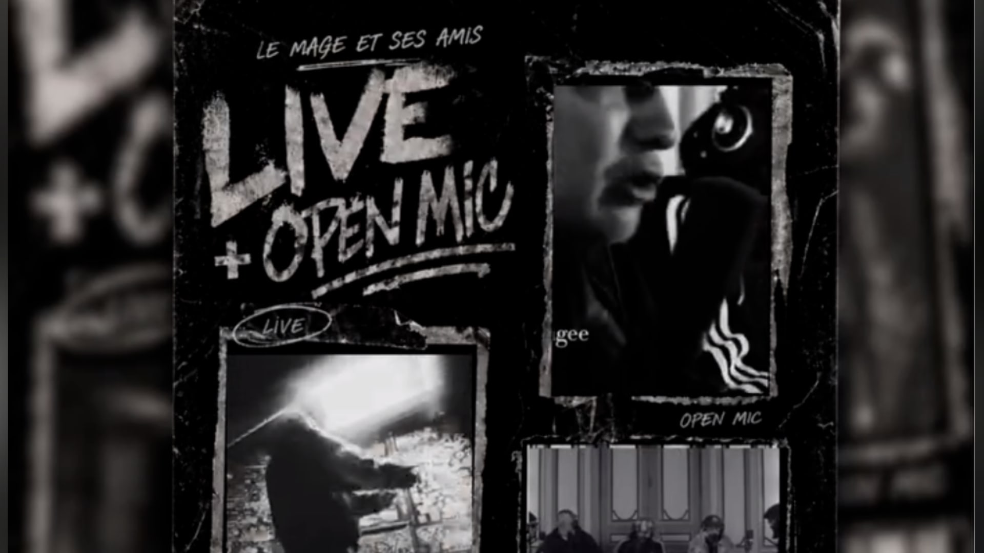 Le Mage X Friends / Live X Open Mic Cover