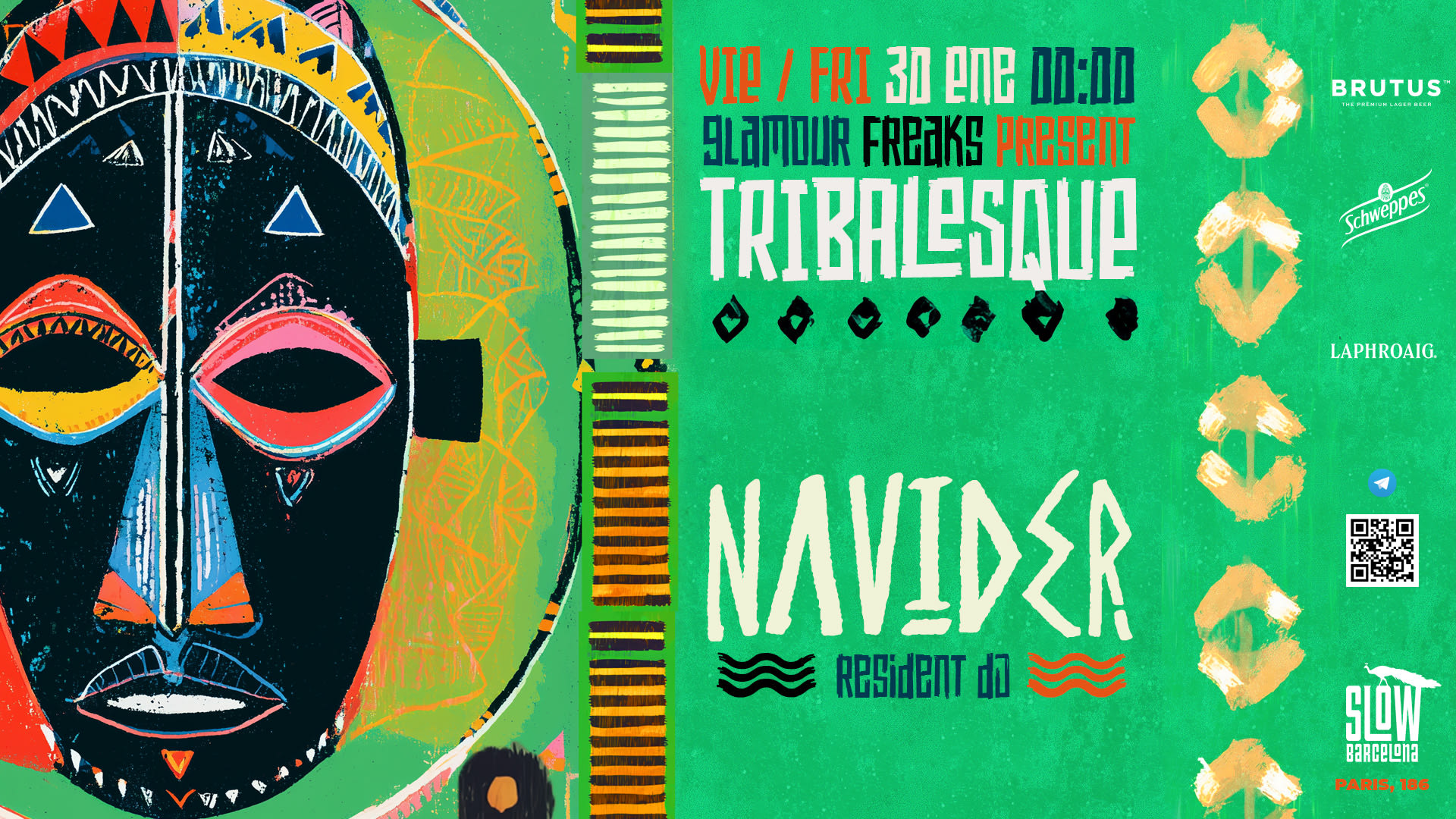 Tribalesque Pres. Navider | [Drink Included] Cover