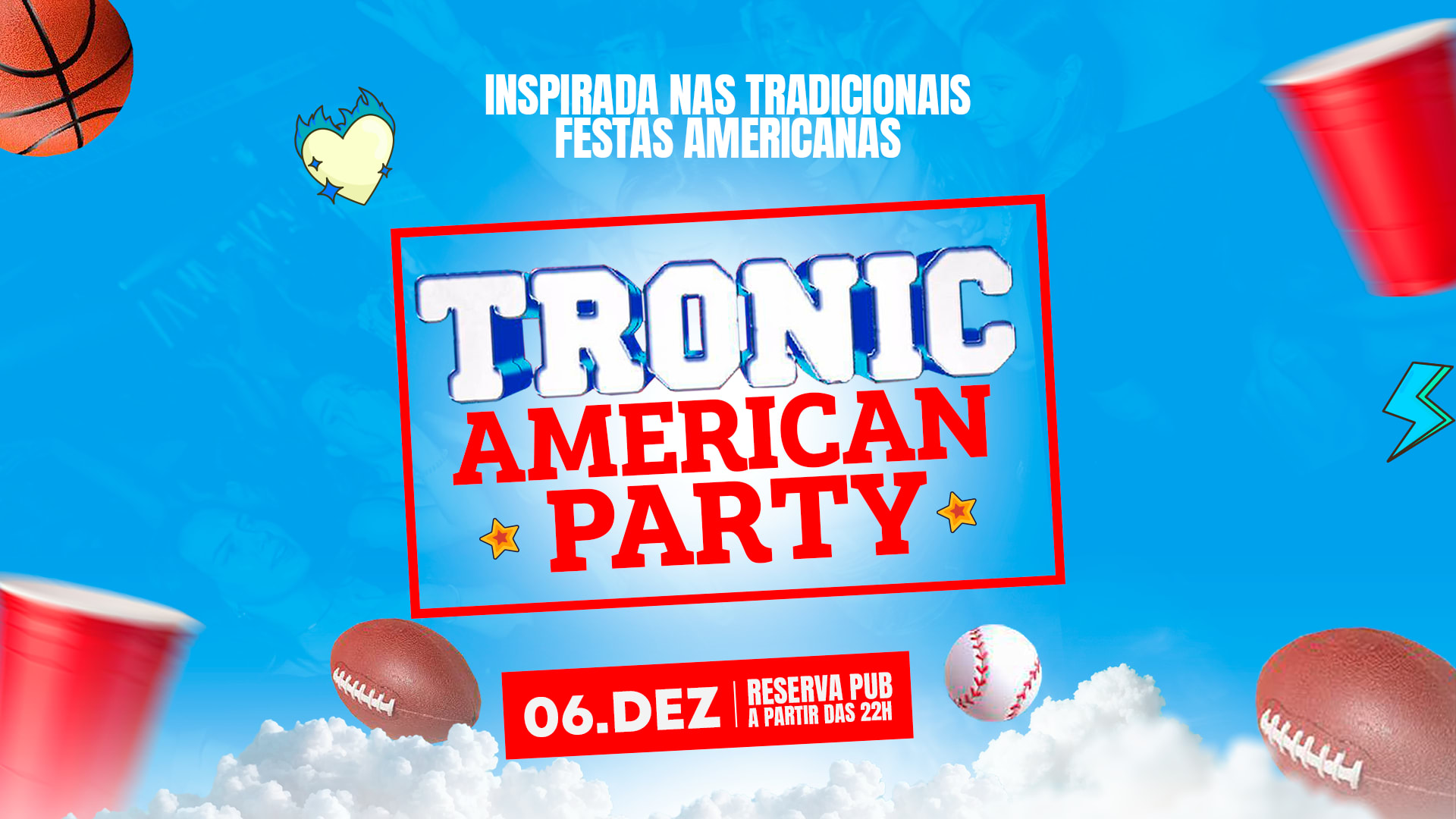 Tronic American Party Cover