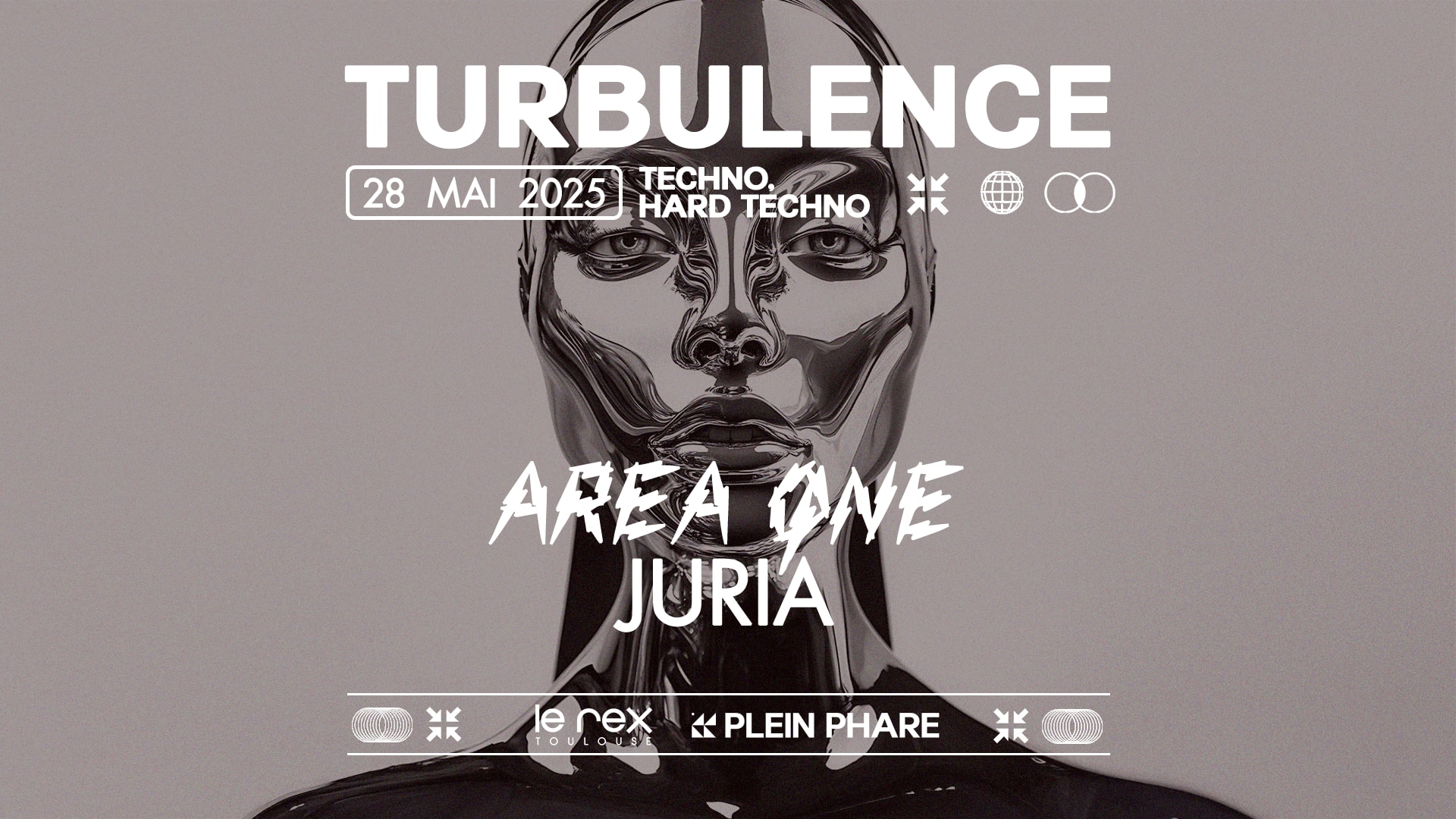 Turbulence W/ Area Øne & Juria Cover