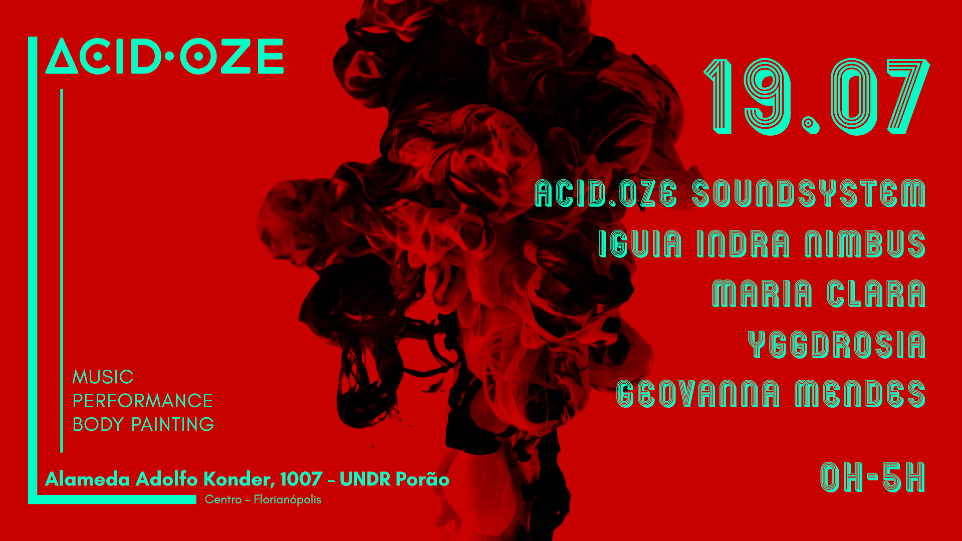 Acid.Oze Showcase X Undr Porão Cover