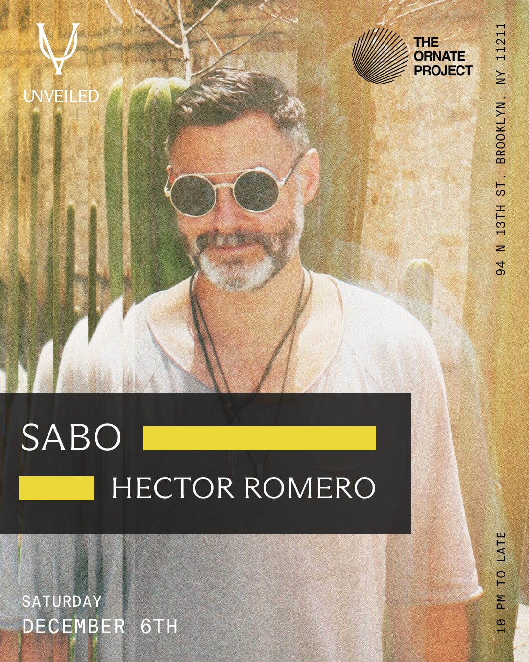 Sabo @ Unveiled Cover