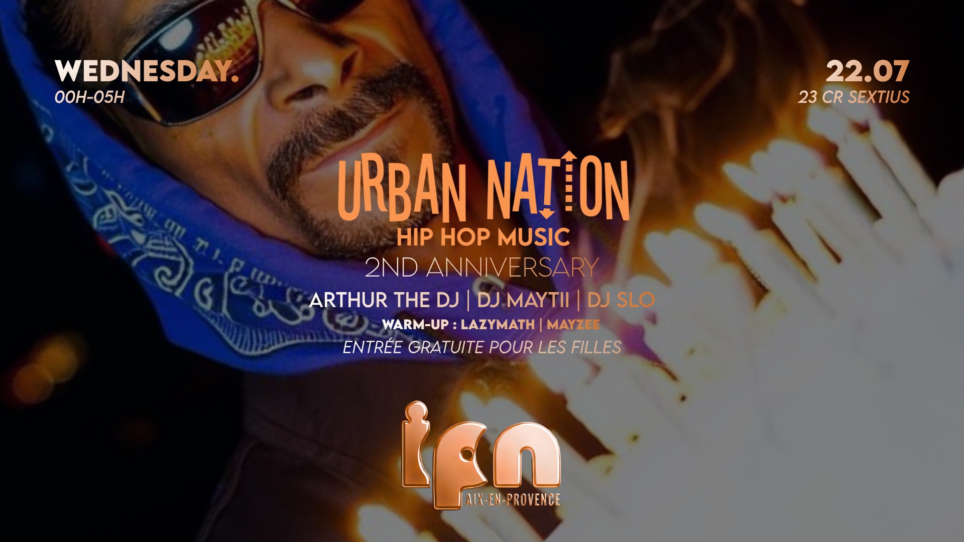 Urban Nation By Ipn : Hip Hop Music 22.07 Cover