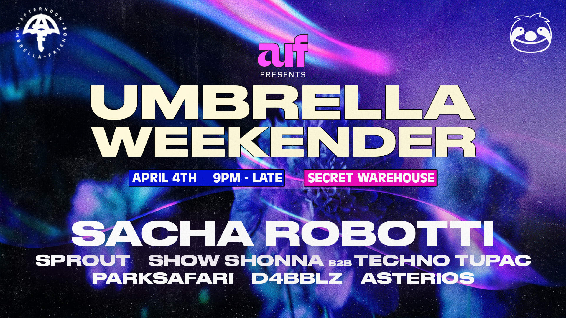 Umbrella Weekender X Sacha Robotti Cover