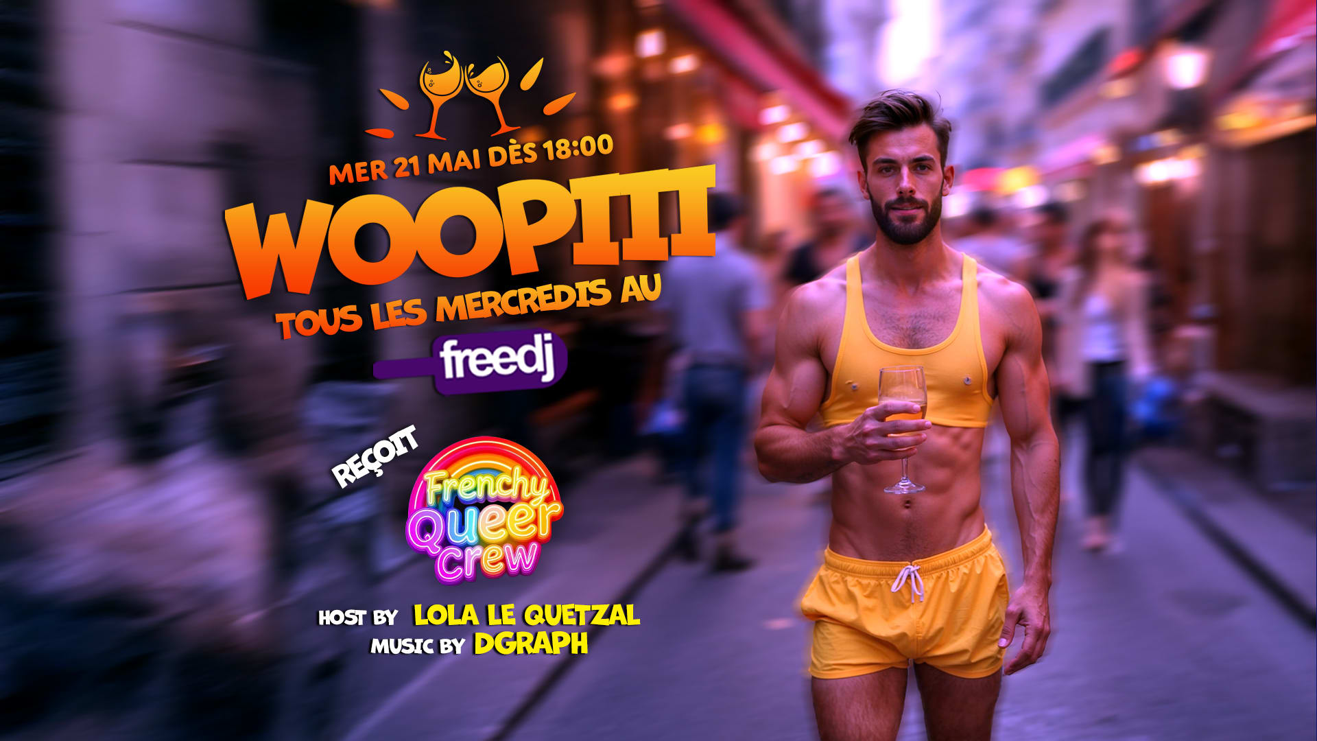 Woopili Reçoit Frenchy Queer Cover