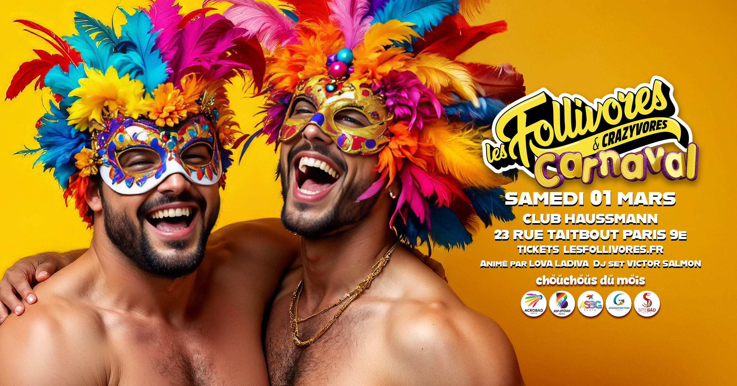 Les Follivores Carnaval Cover